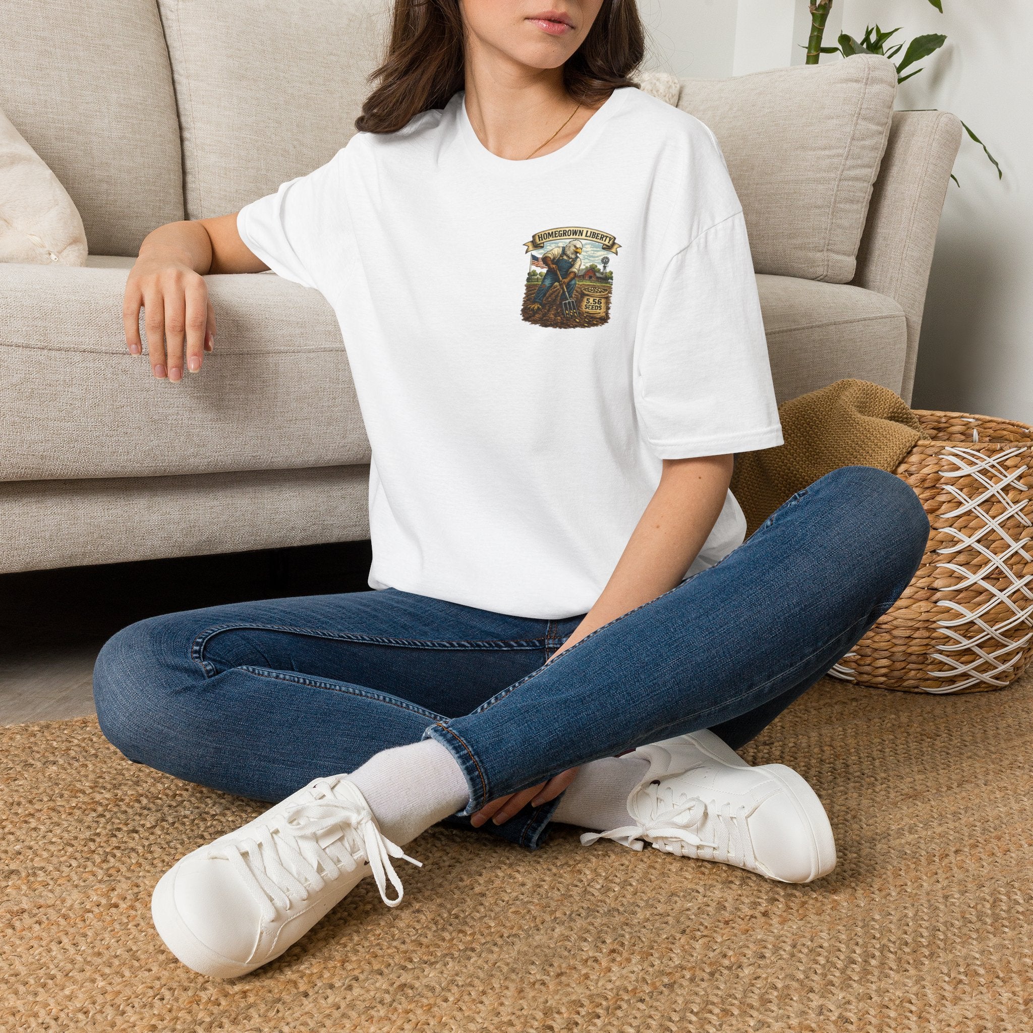 T-Shirt — Homegrown Liberty Farm Graphic Tee