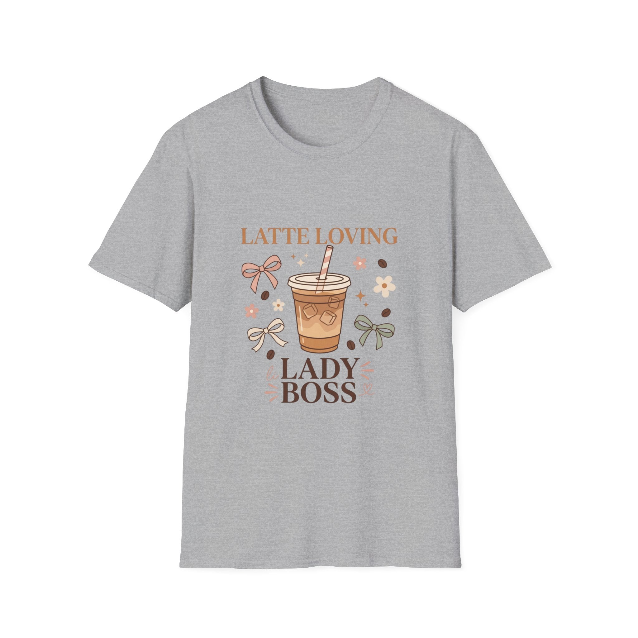 Latte Loving Lady Boss T-Shirt