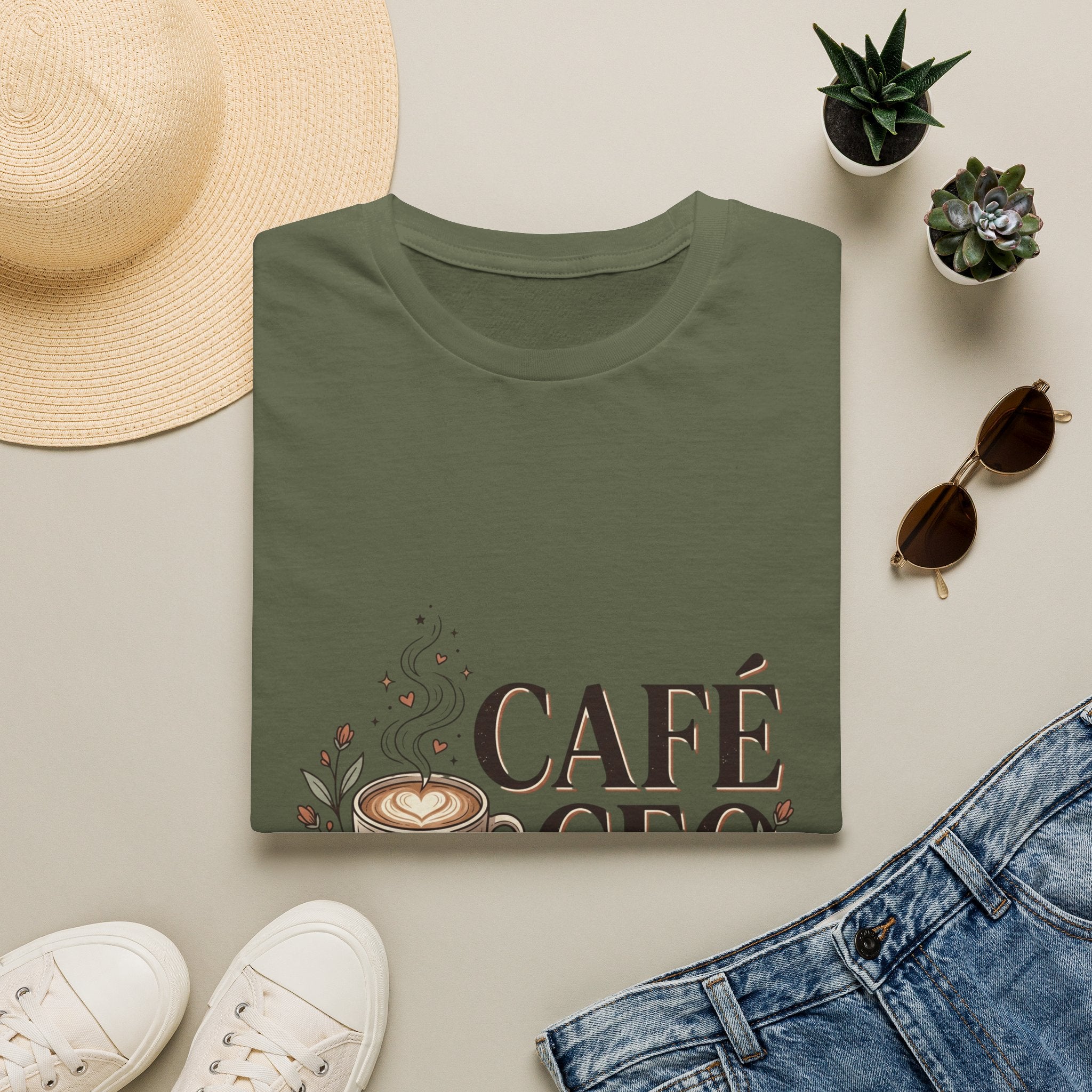 Café CEO T-Shirt — Coffee Lover Entrepreneur Tee
