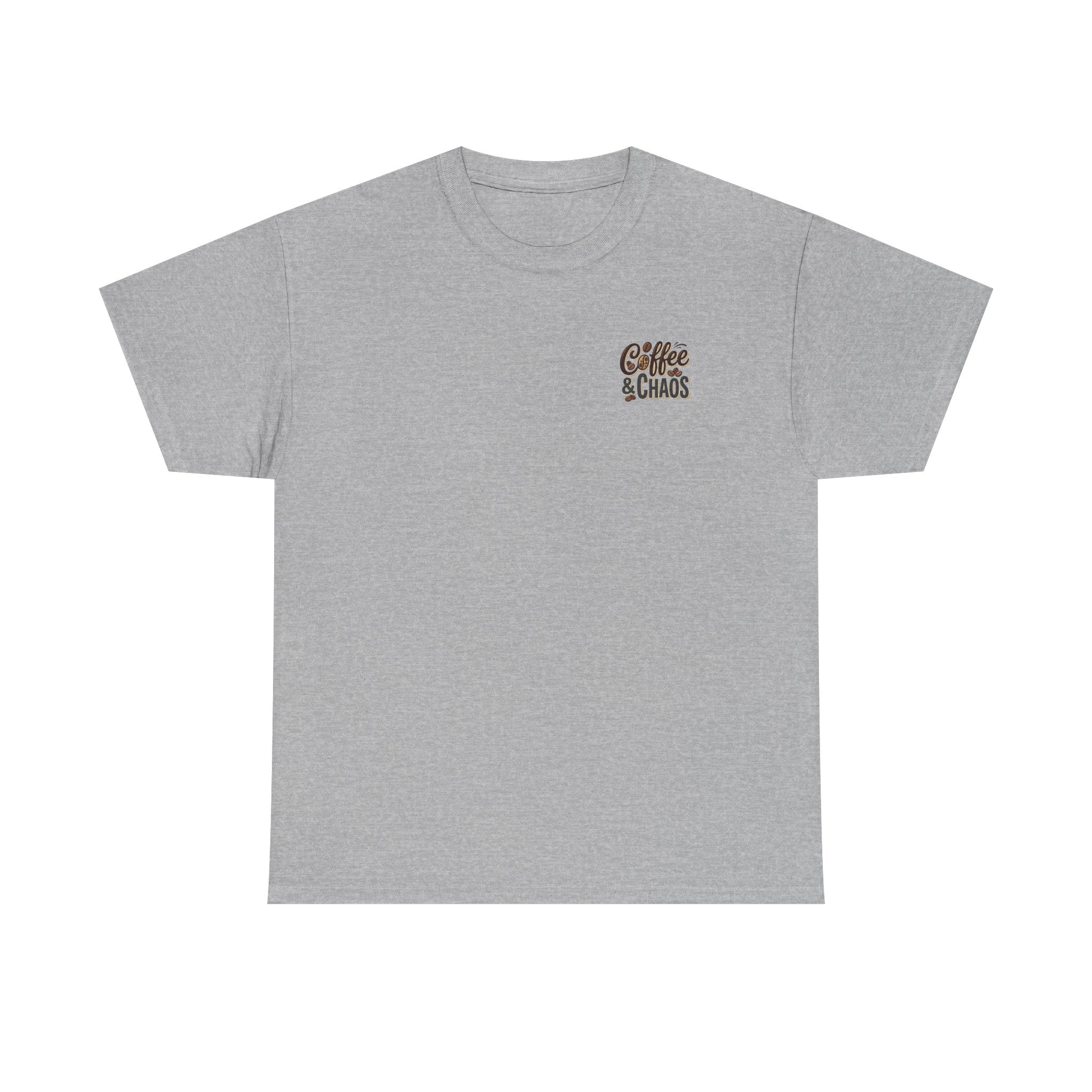 Coffee & Cocktails Tee — “Today Calls for Morning Double Espresso Lattes & Evening Espresso Martinis” Graphic T-Shirt