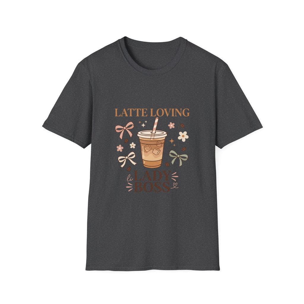Latte Loving Lady Boss T-Shirt