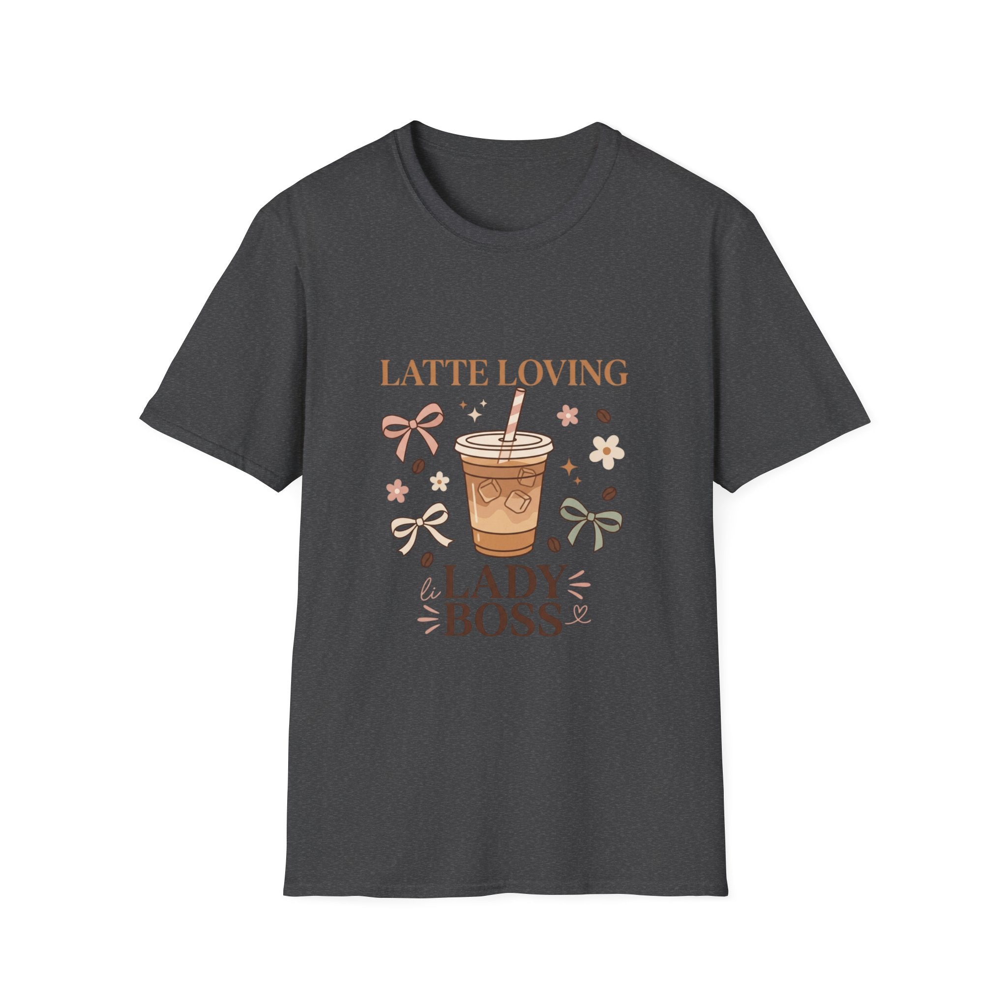 Latte Loving Lady Boss T-Shirt