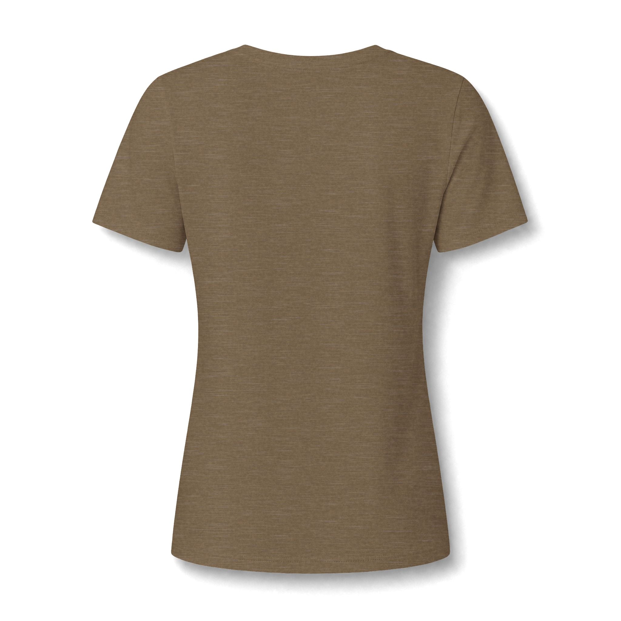 She Builds Empires Coffee Tee — "One Cup at a Time" Women's V-Neck