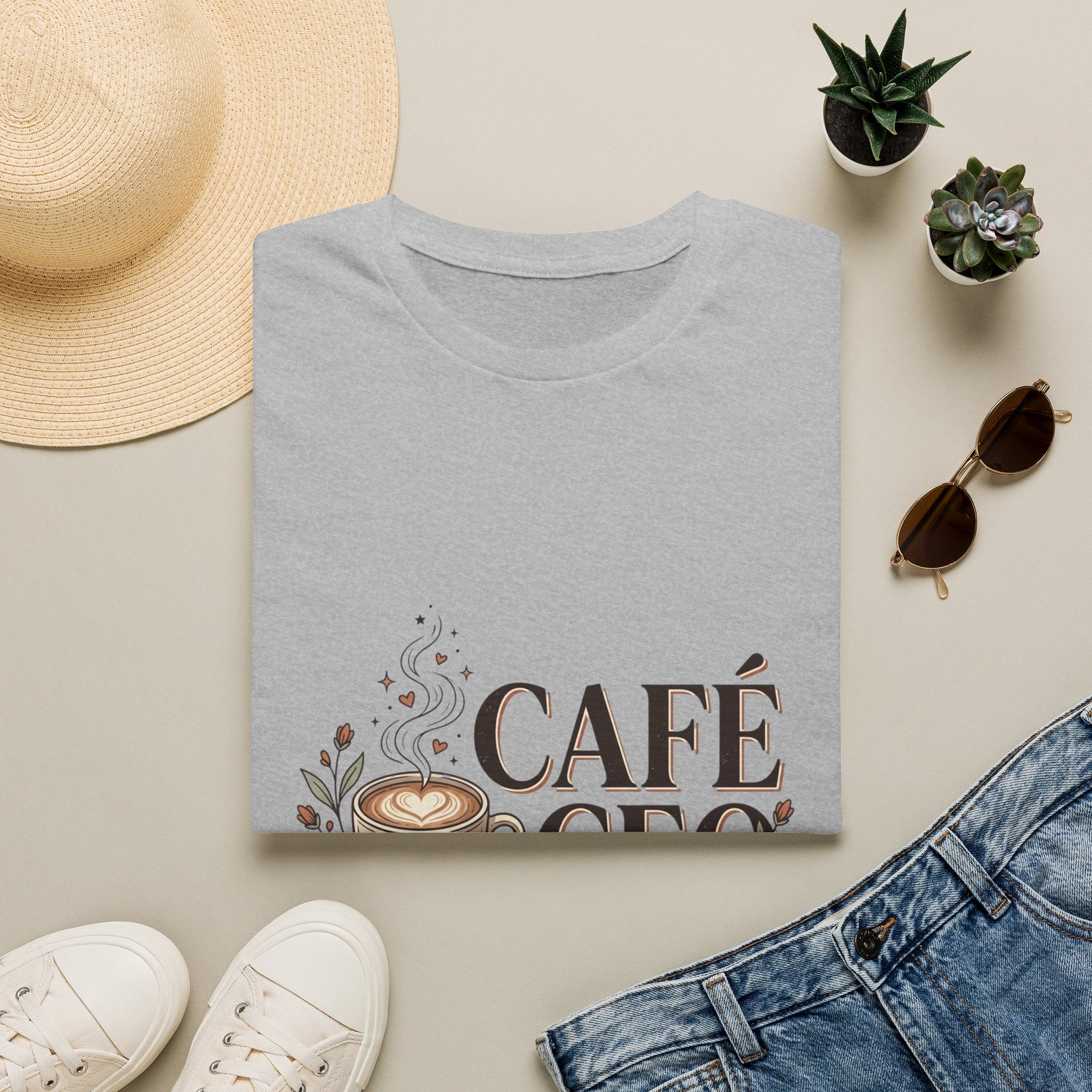 Café CEO T-Shirt — Coffee Lover Entrepreneur Tee