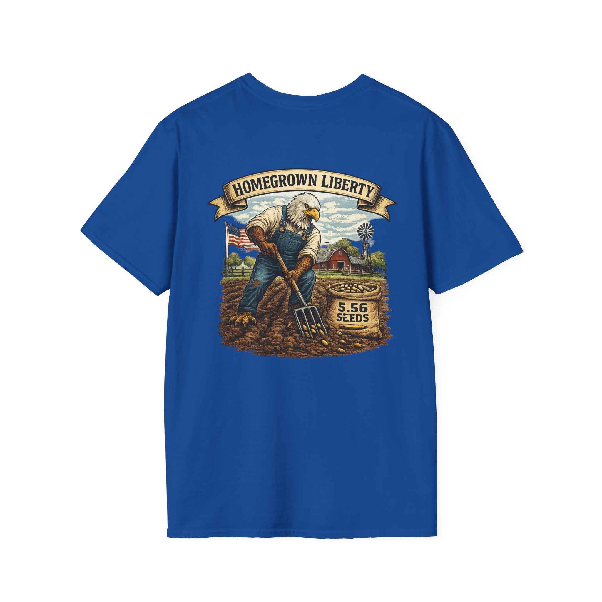 T-Shirt — Homegrown Liberty Farm Graphic Tee