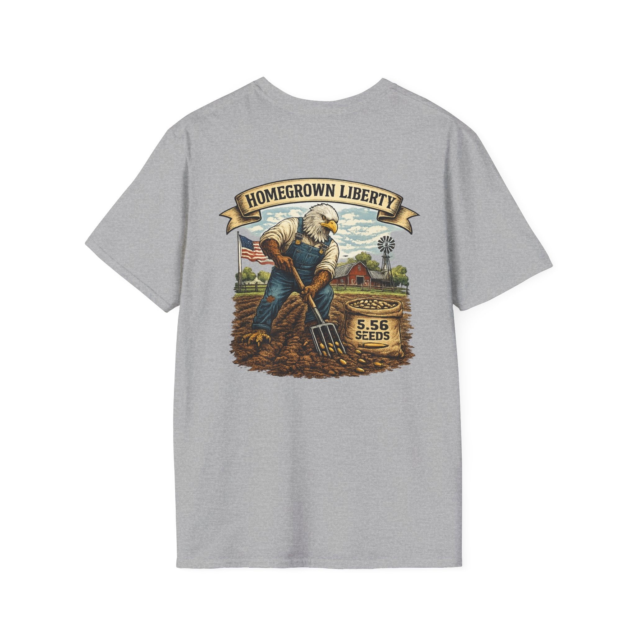 T-Shirt — Homegrown Liberty Farm Graphic Tee