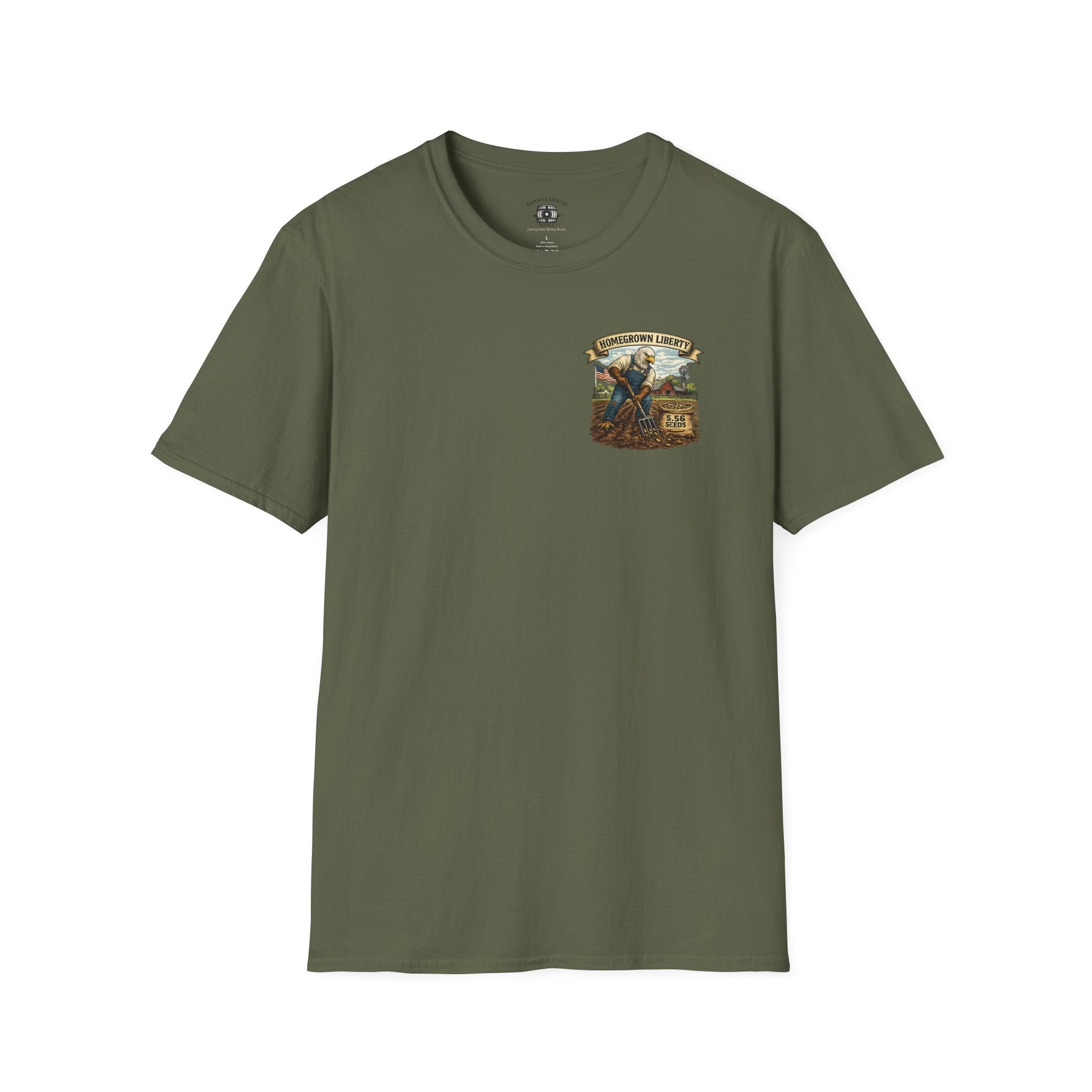 T-Shirt — Homegrown Liberty Farm Graphic Tee