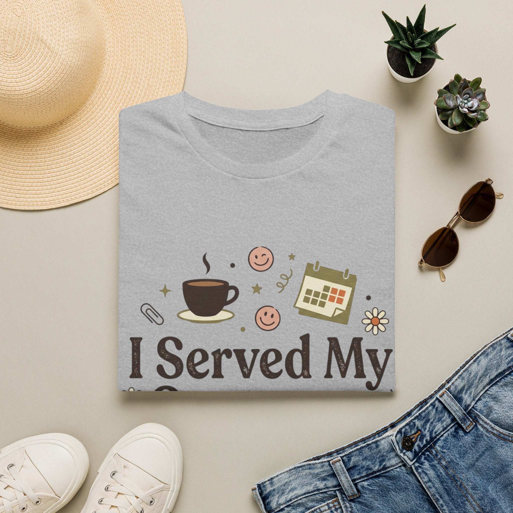 I Served My Sentence T-Shirt — Funny Summer Break 2026 Graduation Tee