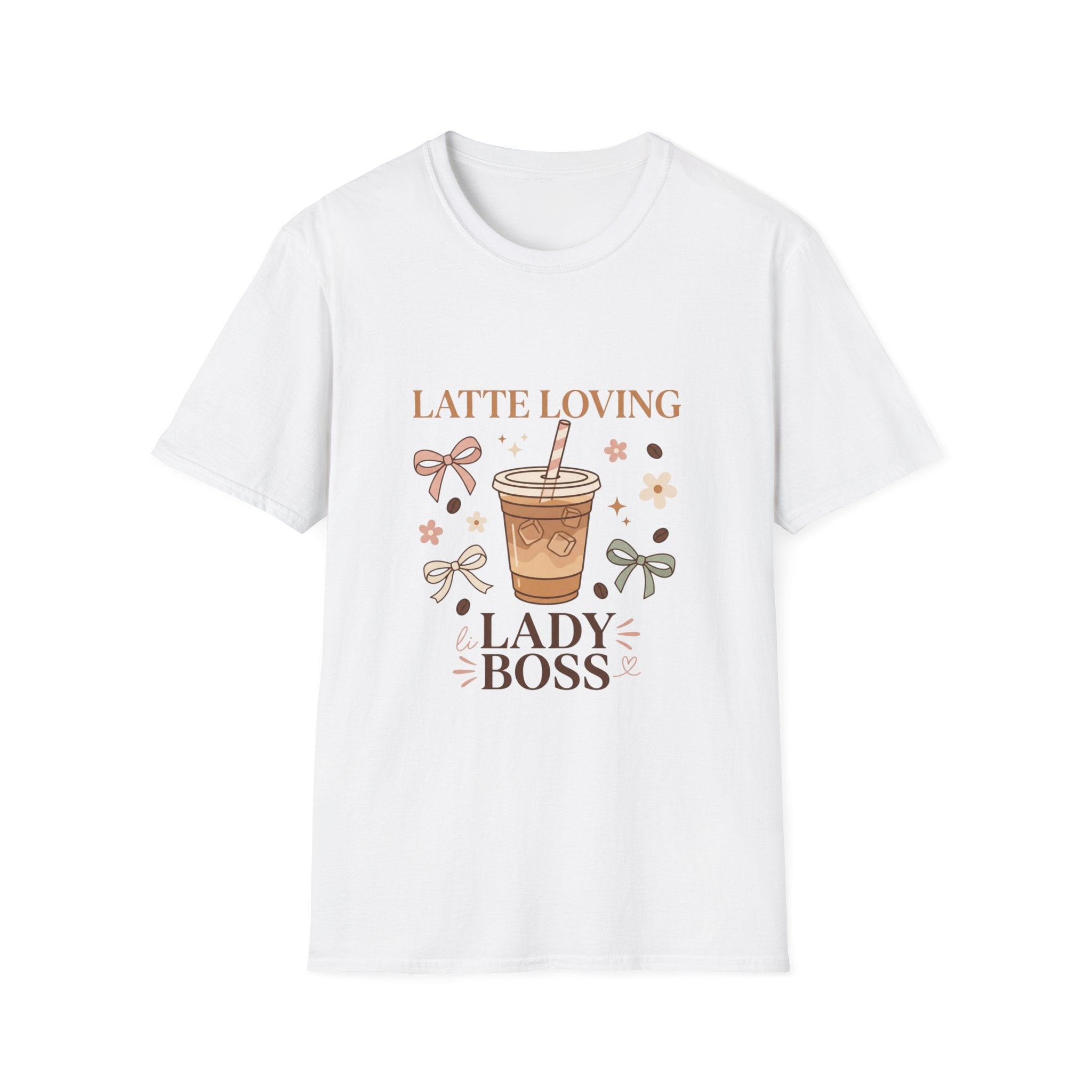 Latte Loving Lady Boss T-Shirt