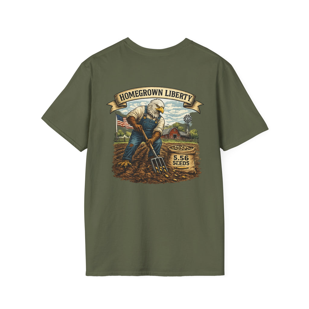 T-Shirt — Homegrown Liberty Farm Graphic Tee