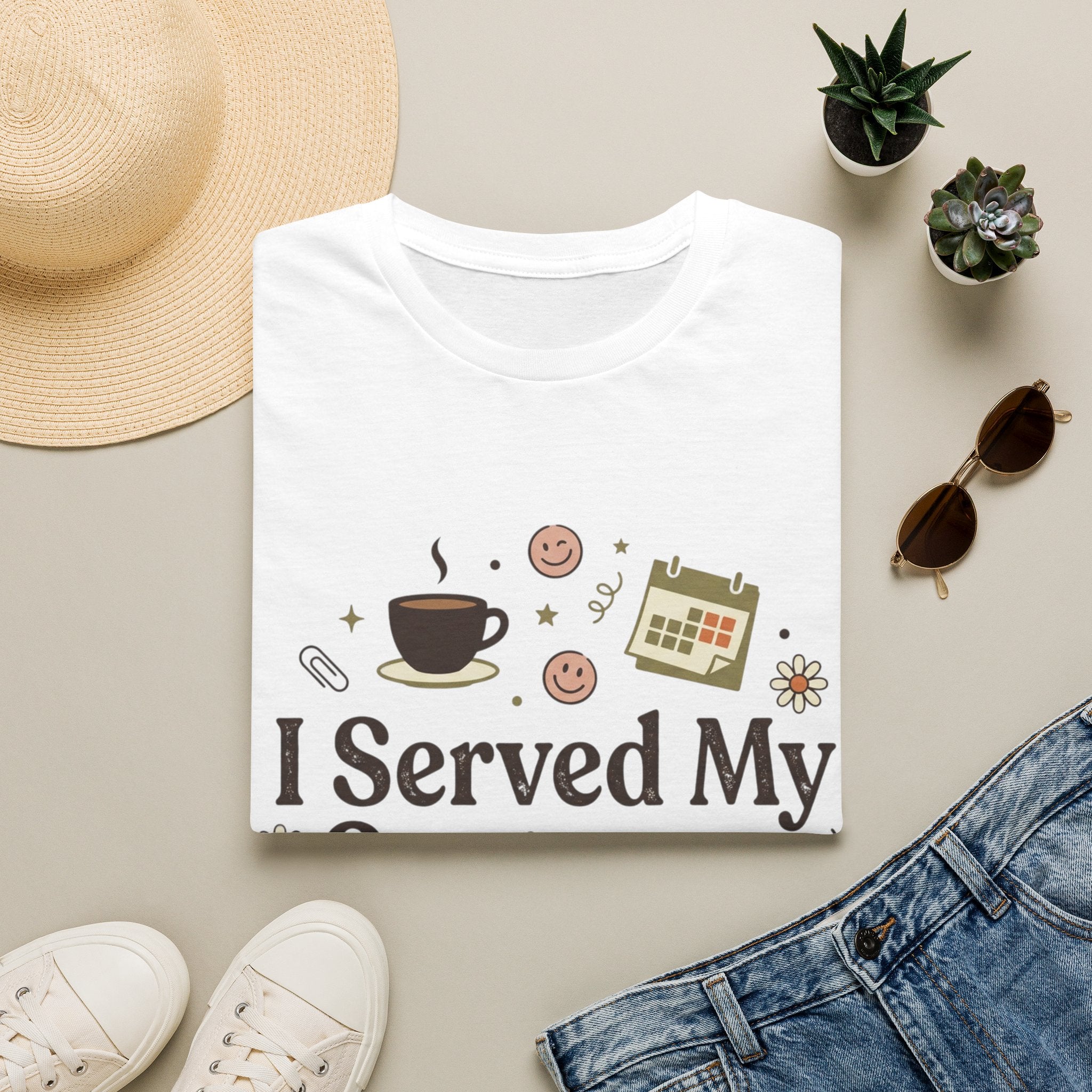 I Served My Sentence T-Shirt — Funny Summer Break 2026 Graduation Tee