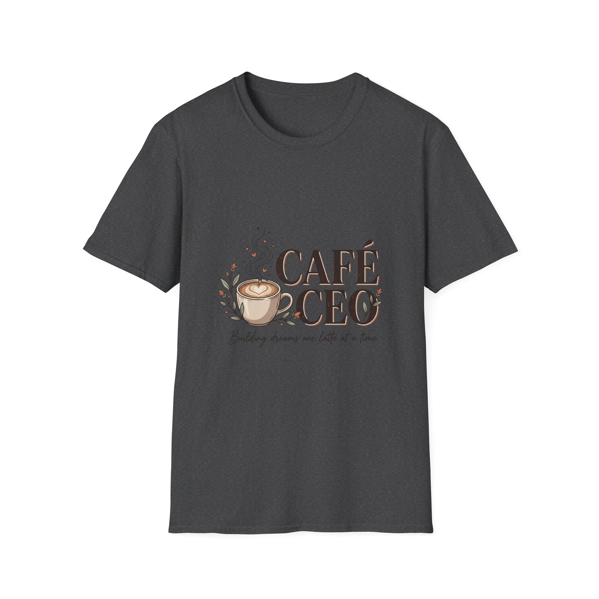 Café CEO T-Shirt — Coffee Lover Entrepreneur Tee