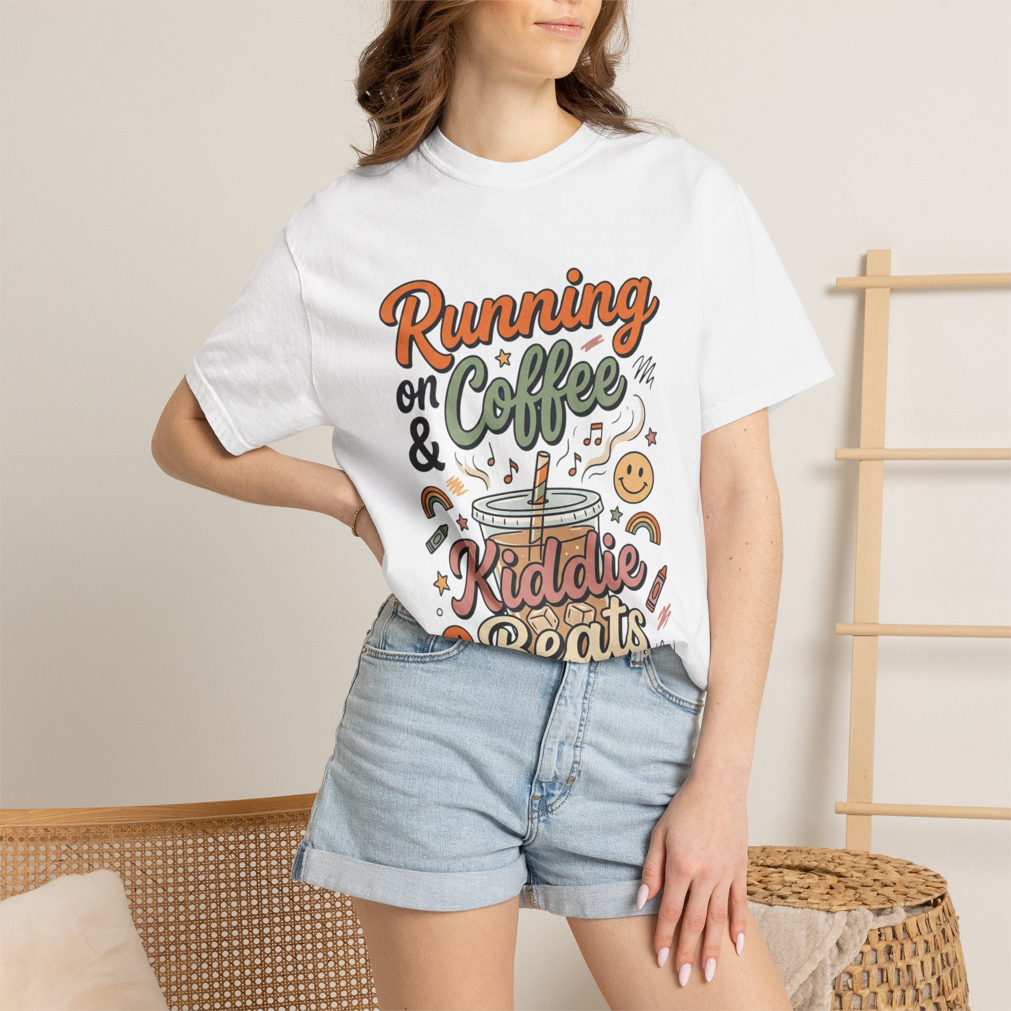 Running on Coffee & Kiddie Beats T-Shirt