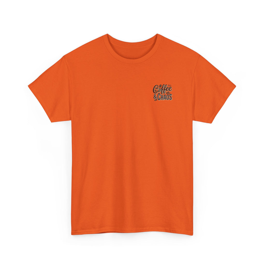 Coffee & Cocktails Tee — “Today Calls for Morning Double Espresso Lattes & Evening Espresso Martinis” Graphic T-Shirt