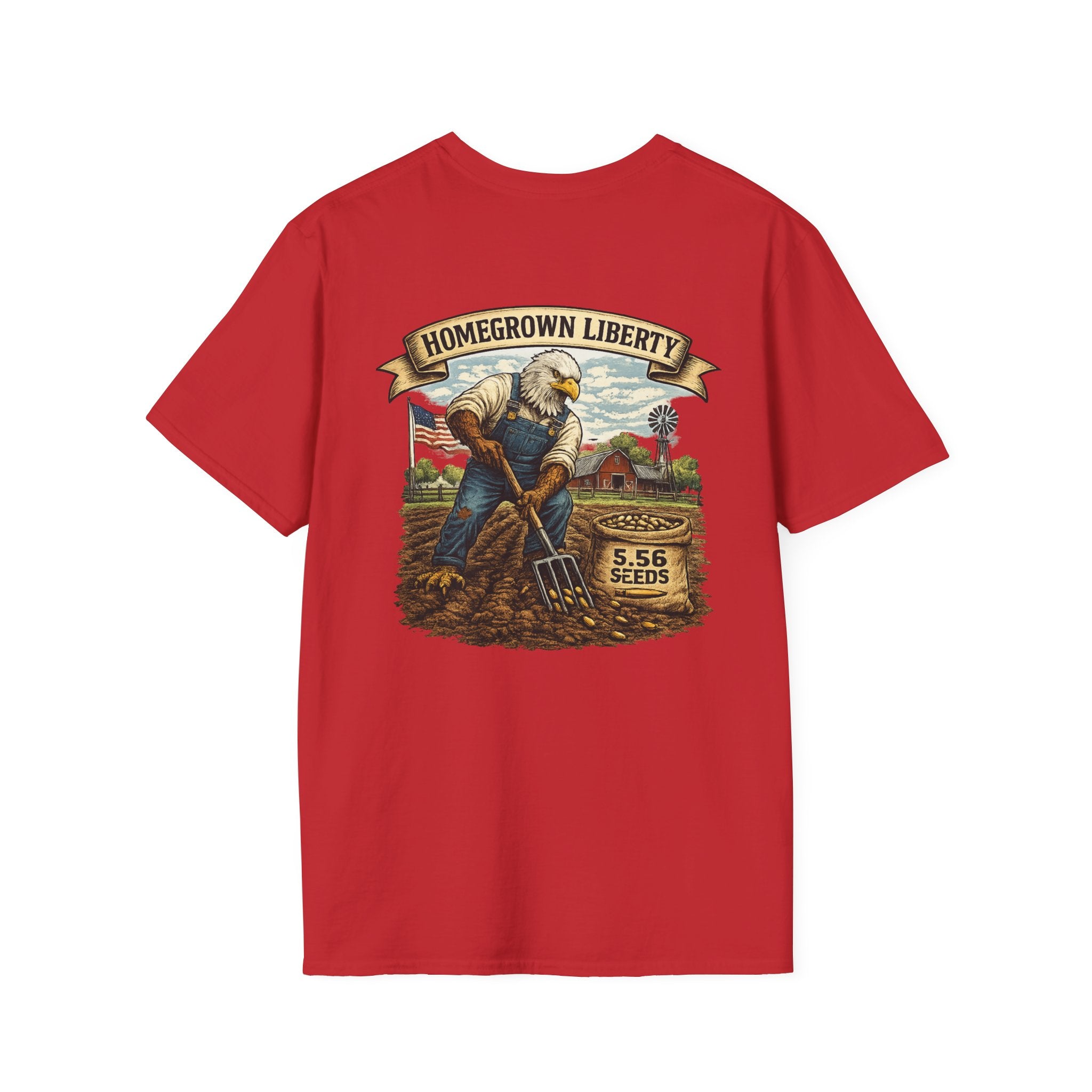T-Shirt — Homegrown Liberty Farm Graphic Tee