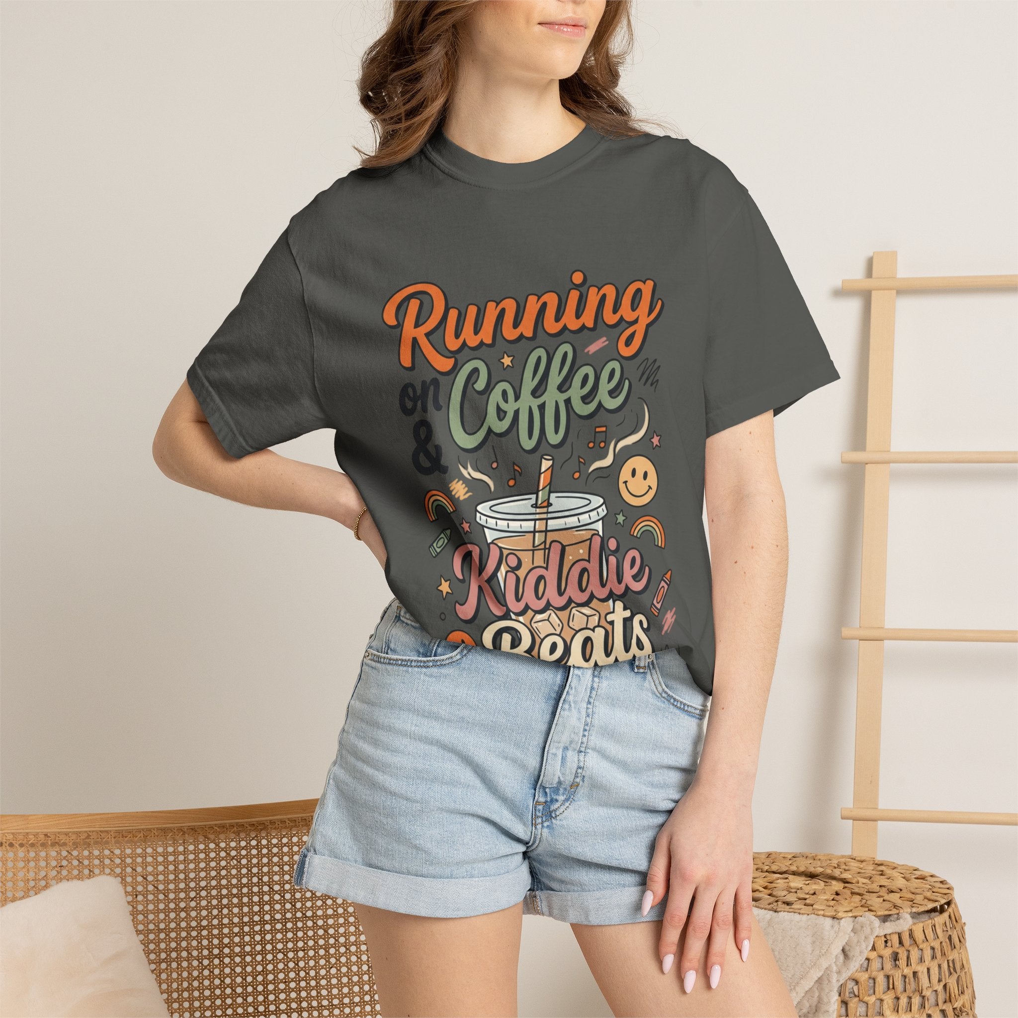 Running on Coffee & Kiddie Beats T-Shirt