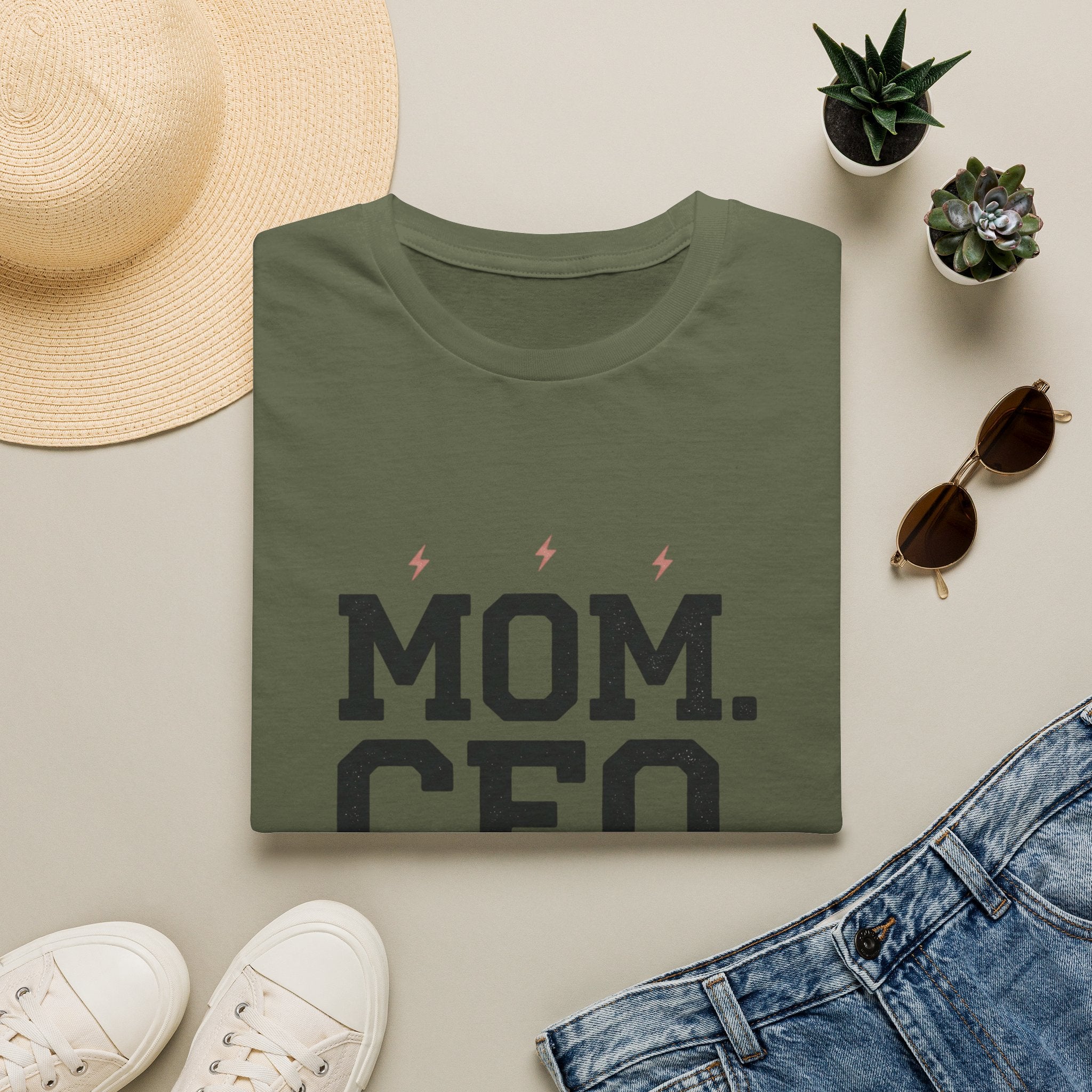 Mom. CEO. Everything. T-Shirt — Funny Mom Life Graphic Tee