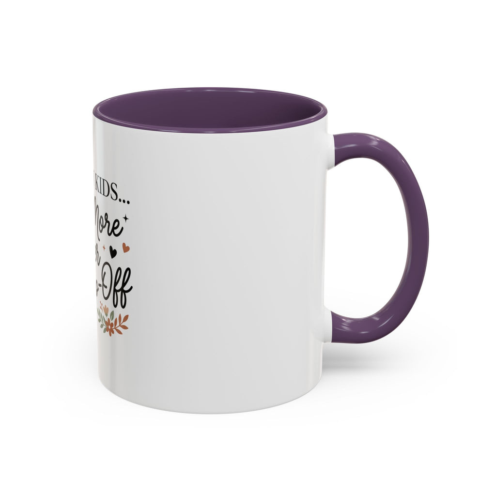 I Love My Kids Even More After Drop-Off Coffee Mug (Accent, 11/15oz)
