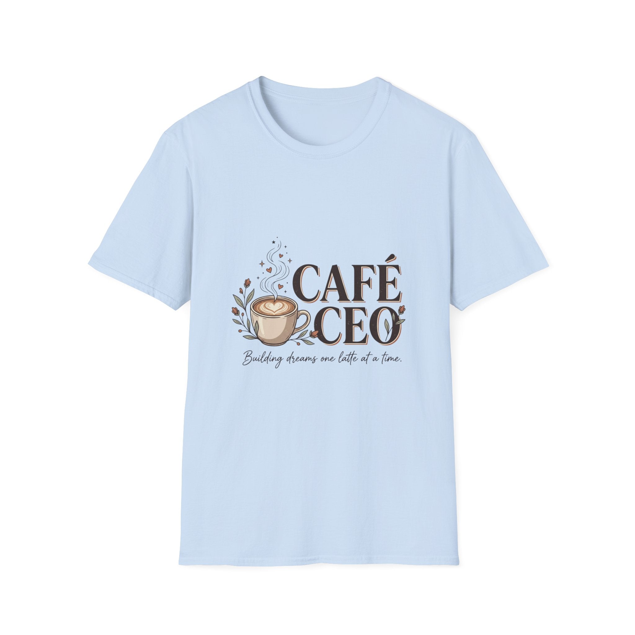 Café CEO T-Shirt — Coffee Lover Entrepreneur Tee