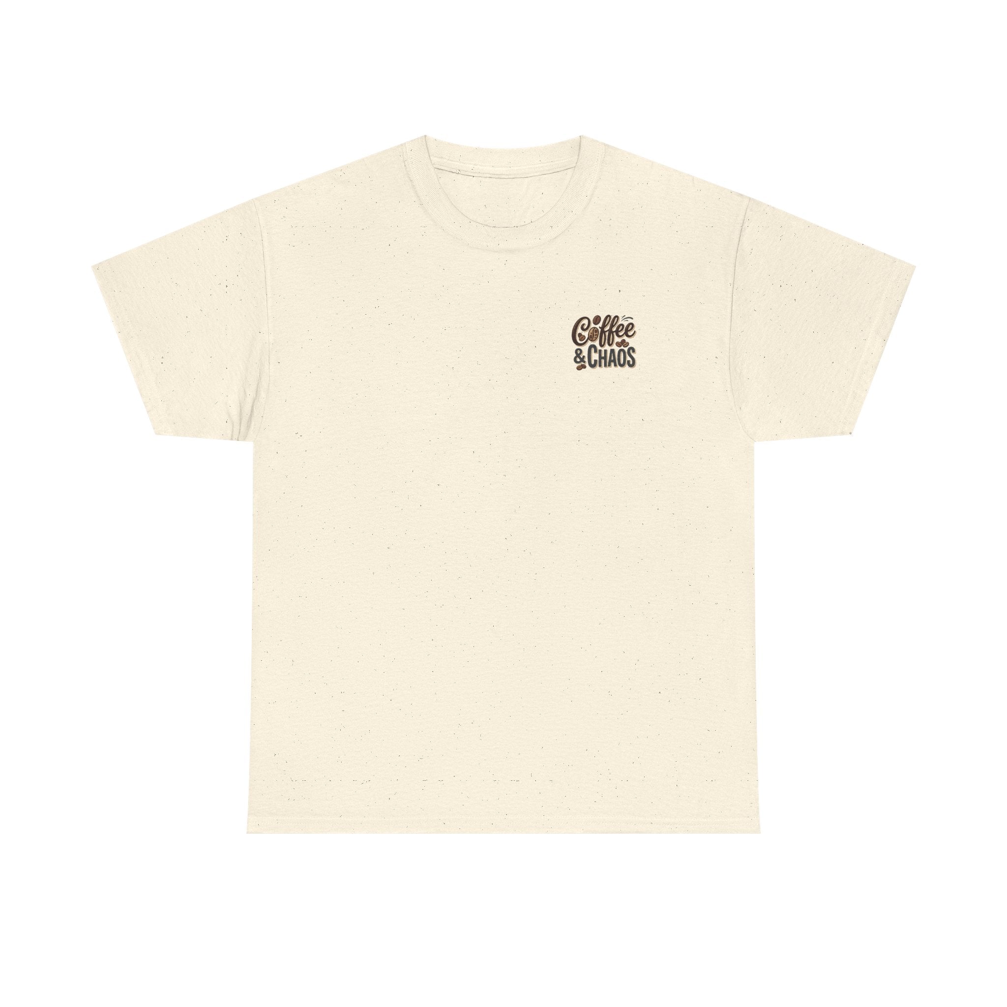 Coffee & Cocktails Tee — “Today Calls for Morning Double Espresso Lattes & Evening Espresso Martinis” Graphic T-Shirt
