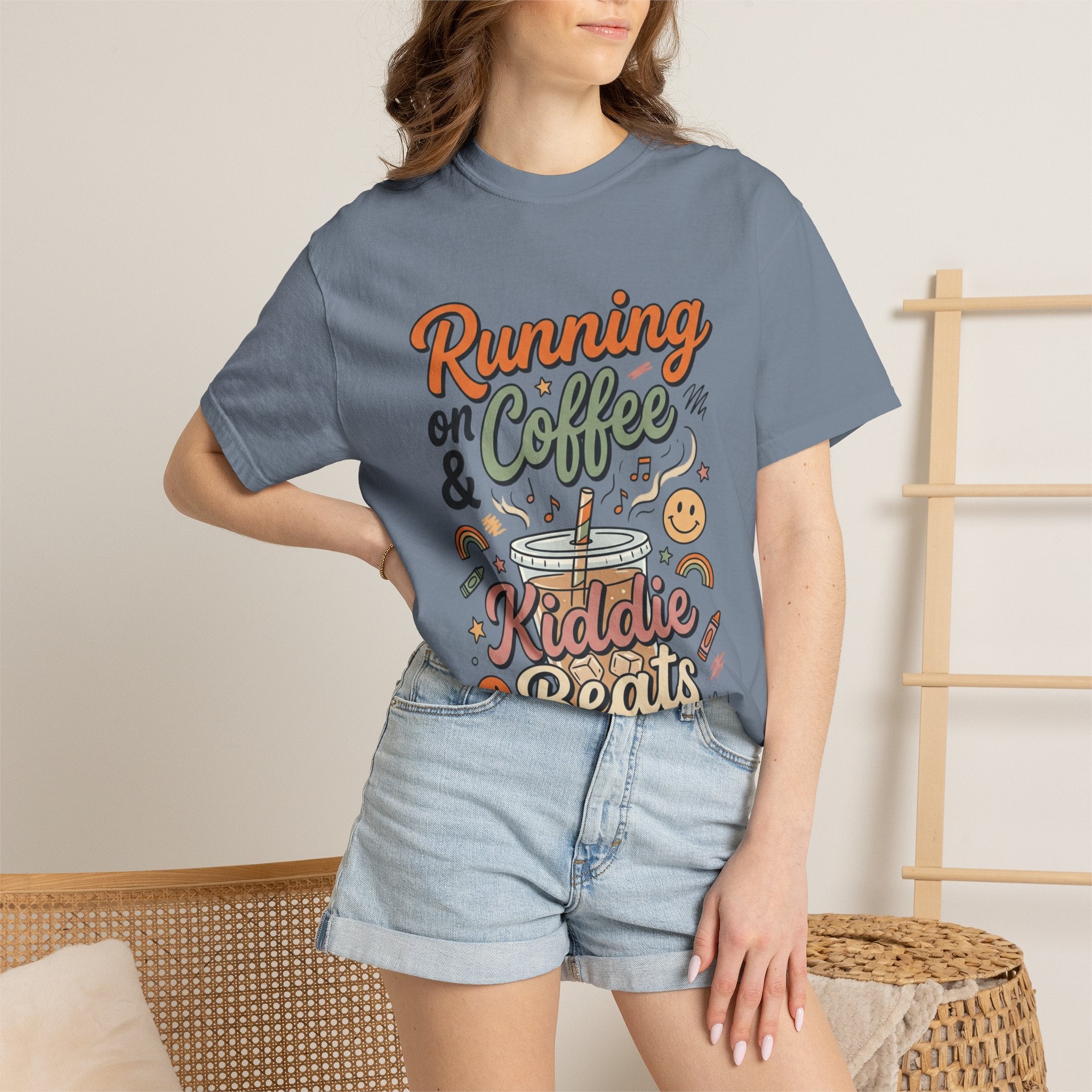 Running on Coffee & Kiddie Beats T-Shirt