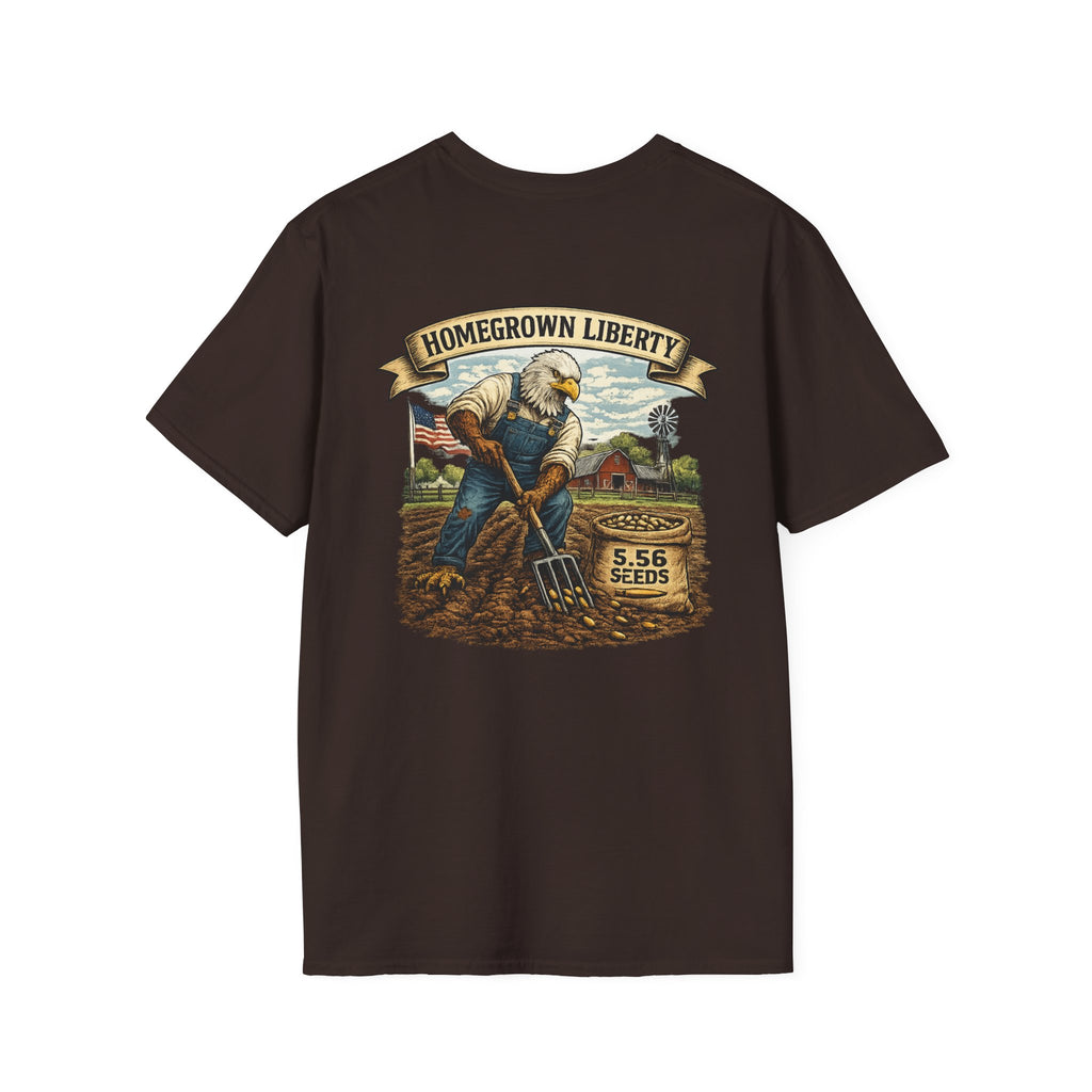 T-Shirt — Homegrown Liberty Farm Graphic Tee