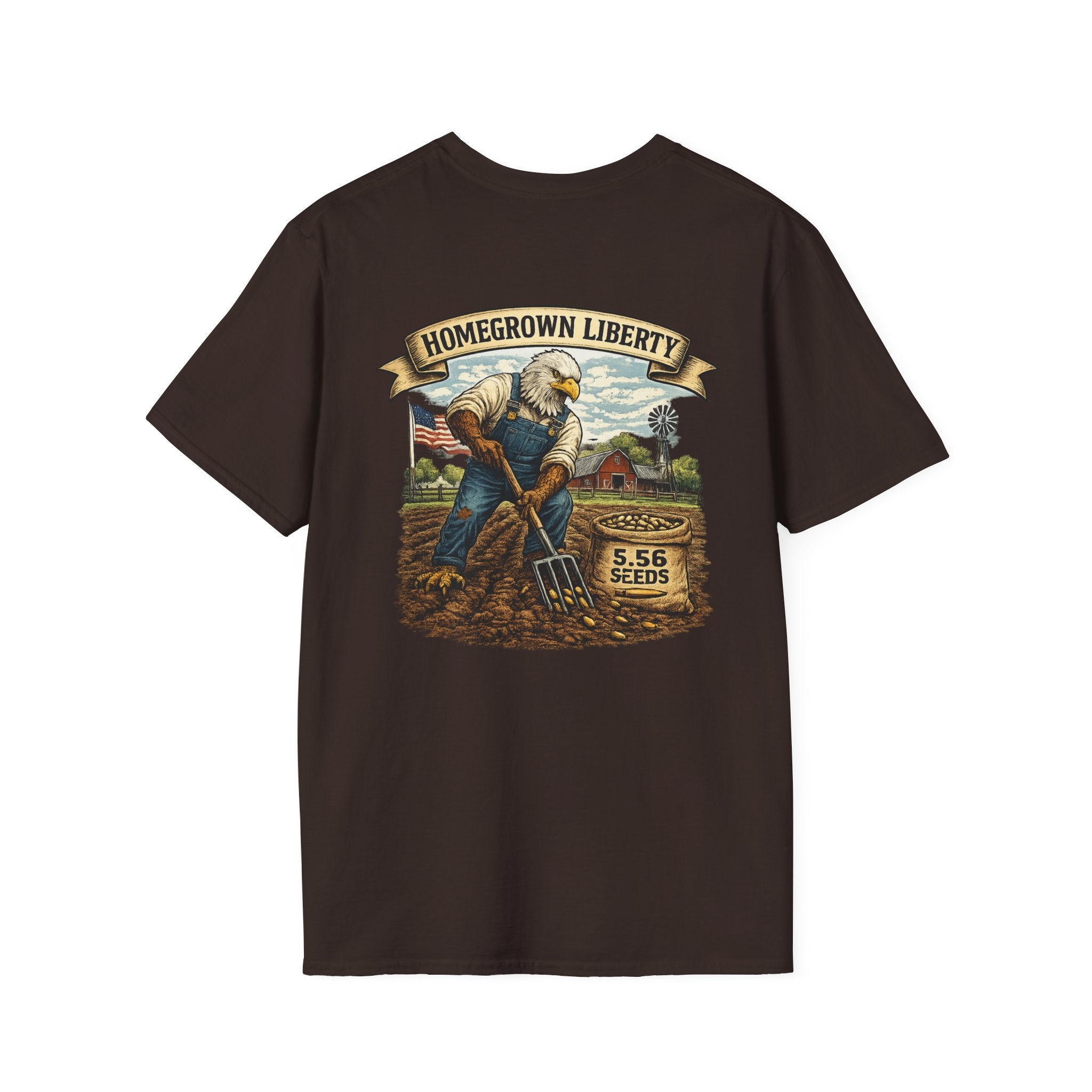 T-Shirt — Homegrown Liberty Farm Graphic Tee