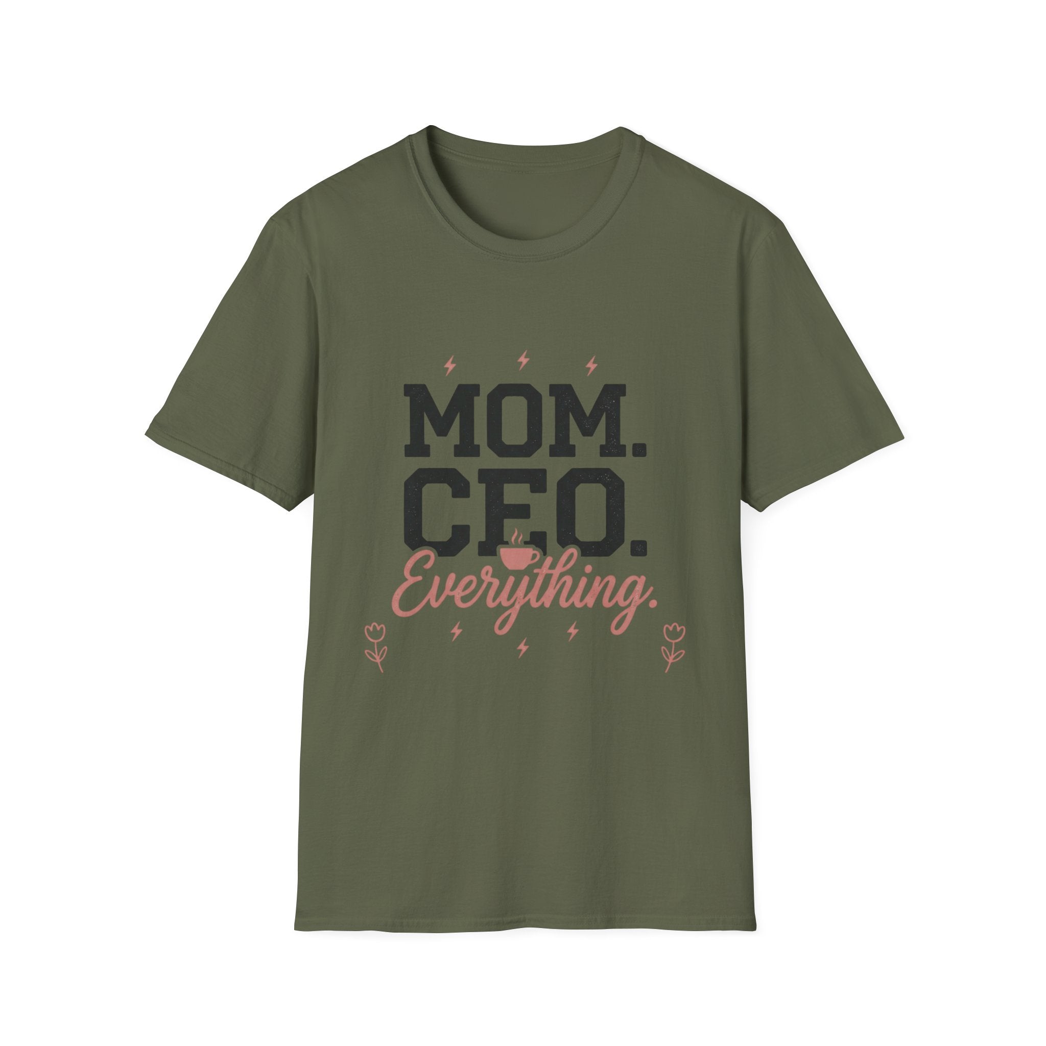 Mom. CEO. Everything. T-Shirt — Funny Mom Life Graphic Tee
