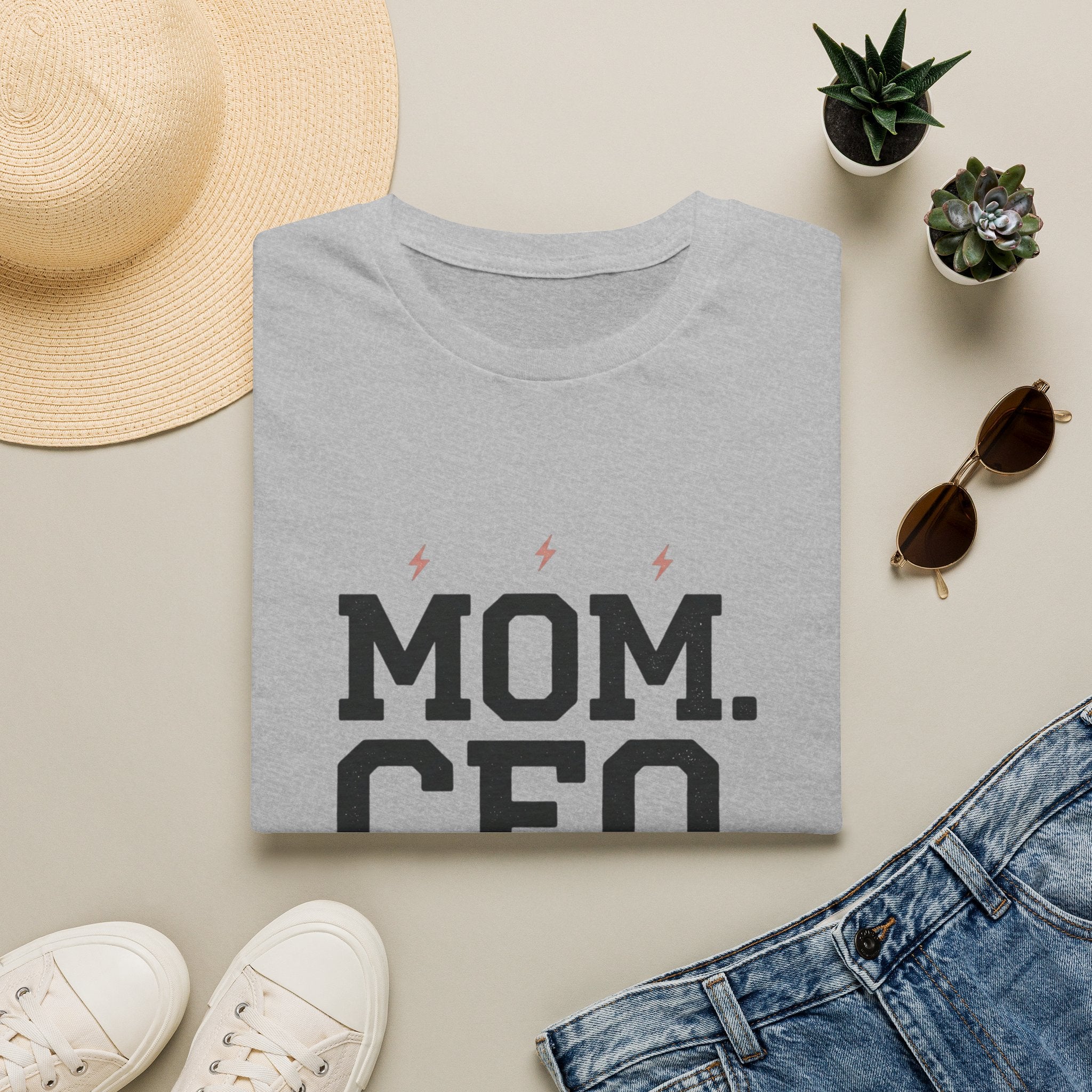 Mom. CEO. Everything. T-Shirt — Funny Mom Life Graphic Tee