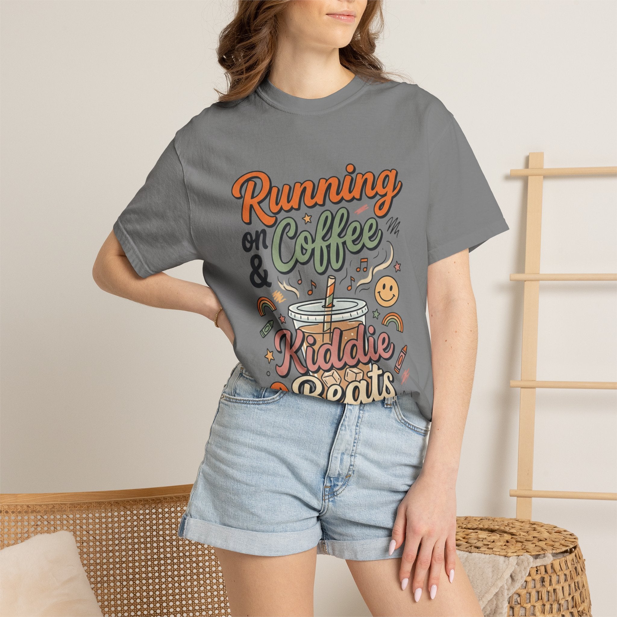 Running on Coffee & Kiddie Beats T-Shirt