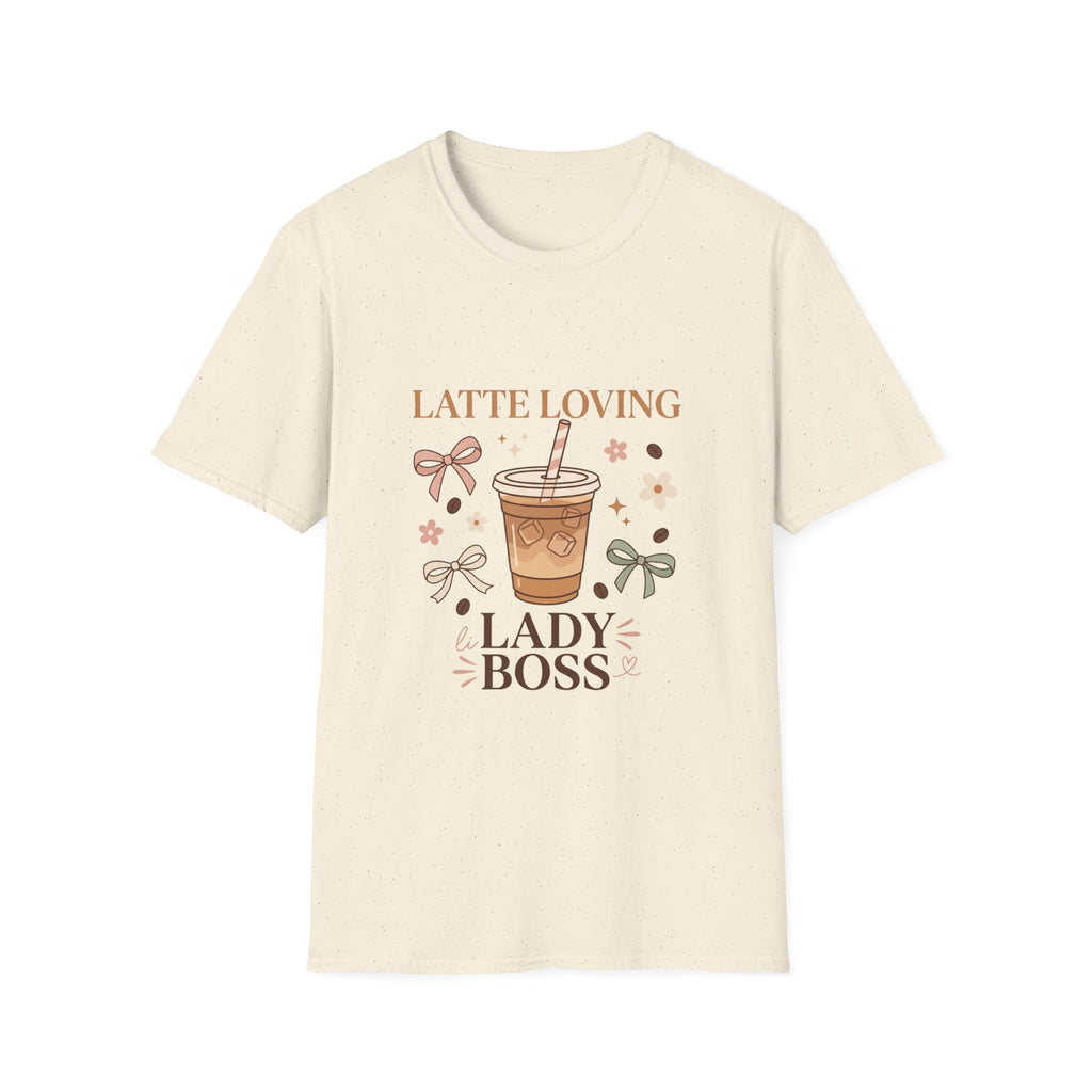 Latte Loving Lady Boss T-Shirt