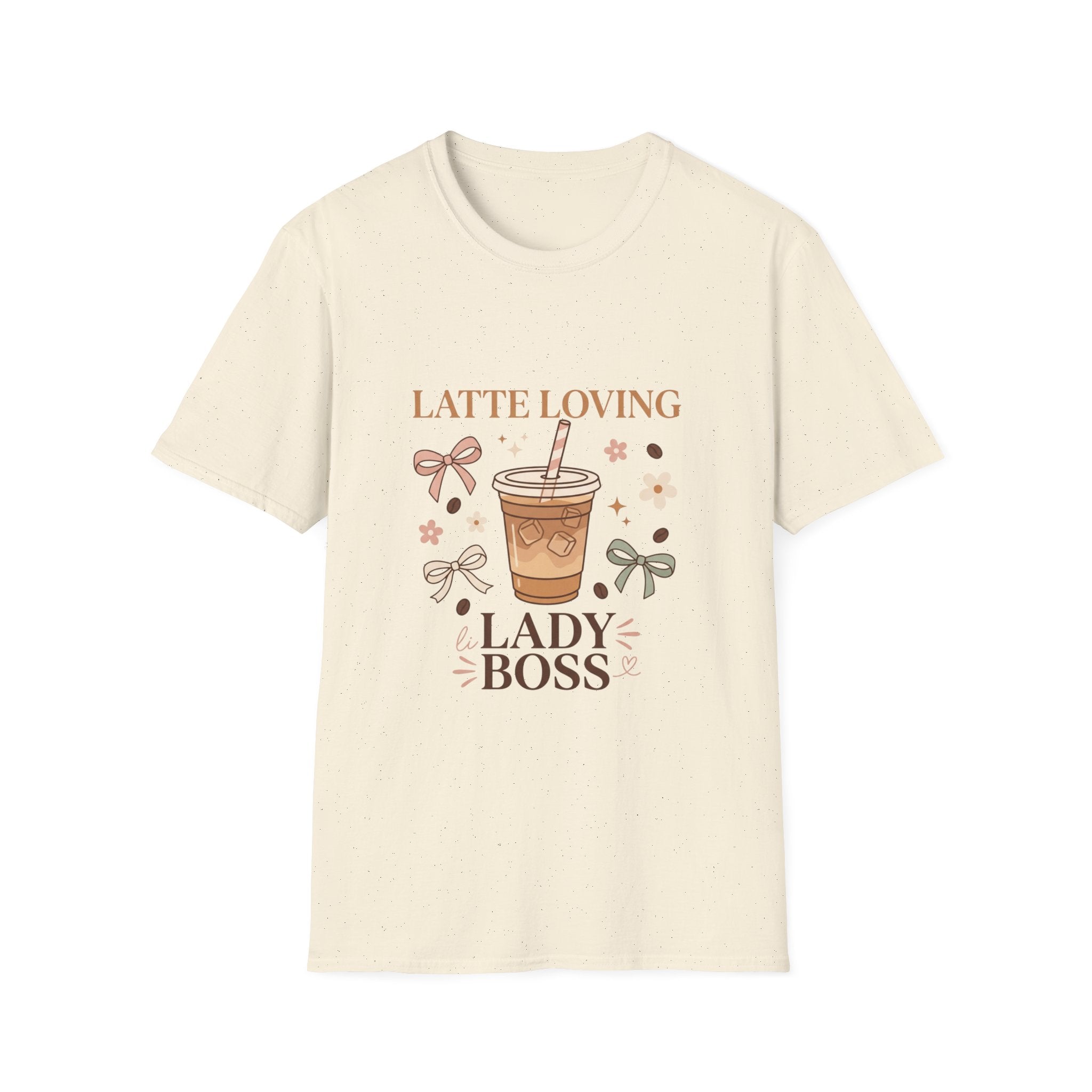 Latte Loving Lady Boss T-Shirt