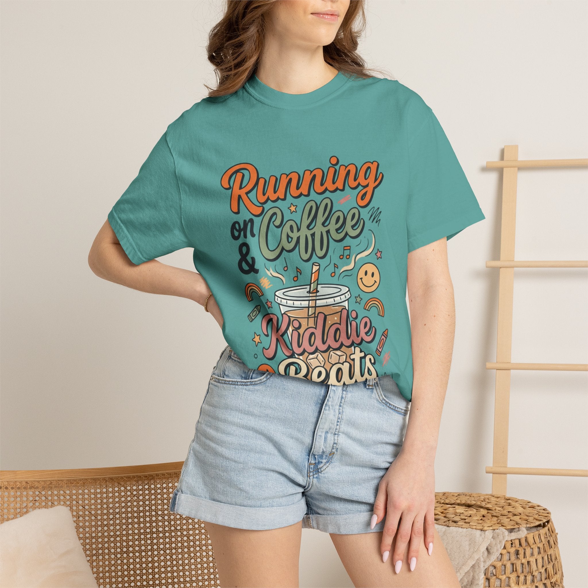 Running on Coffee & Kiddie Beats T-Shirt