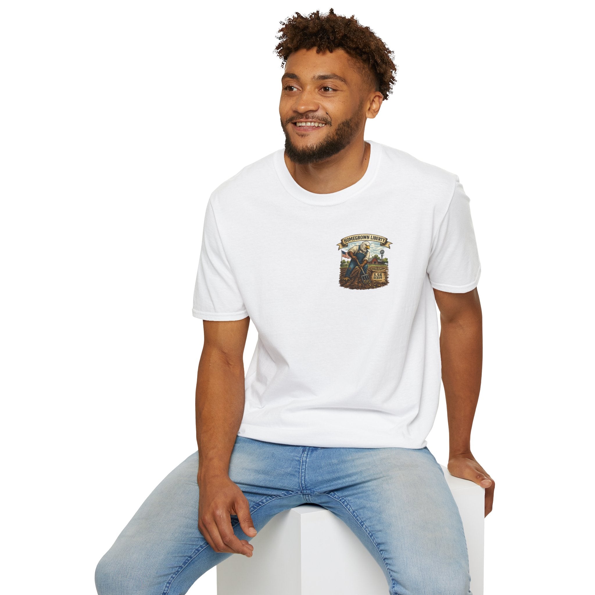 T-Shirt — Homegrown Liberty Farm Graphic Tee