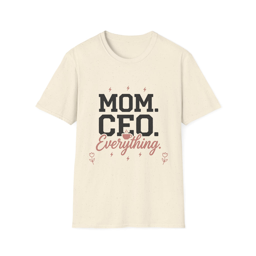 Mom. CEO. Everything. T-Shirt — Funny Mom Life Graphic Tee