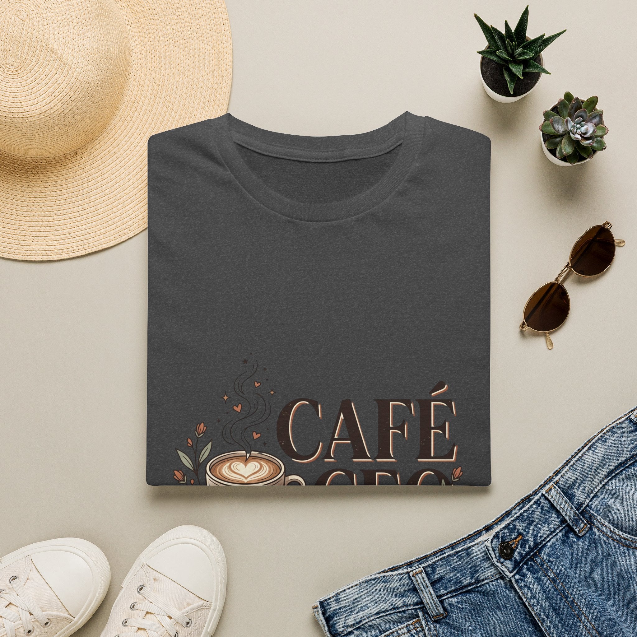 Café CEO T-Shirt — Coffee Lover Entrepreneur Tee