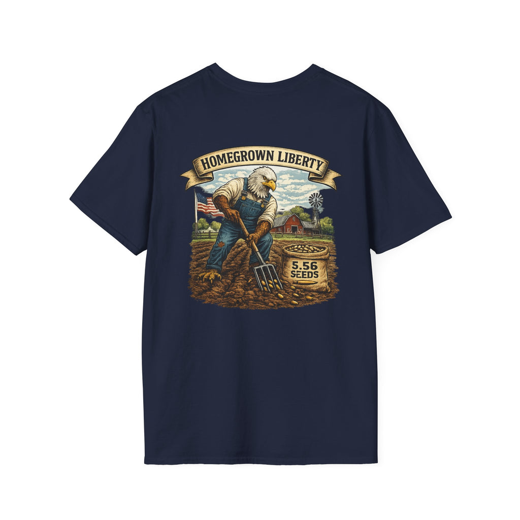 T-Shirt — Homegrown Liberty Farm Graphic Tee