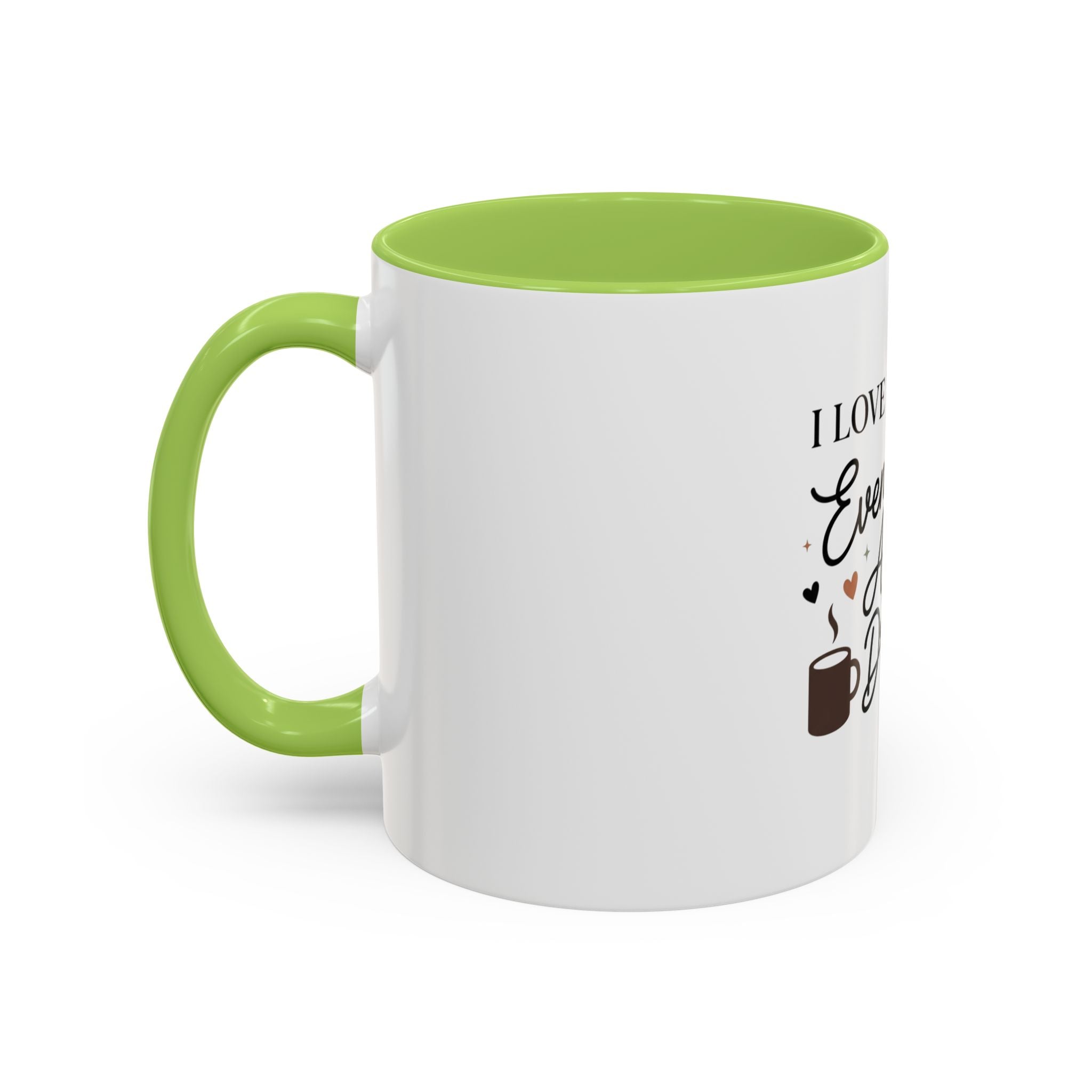 I Love My Kids Even More After Drop-Off Coffee Mug (Accent, 11/15oz)