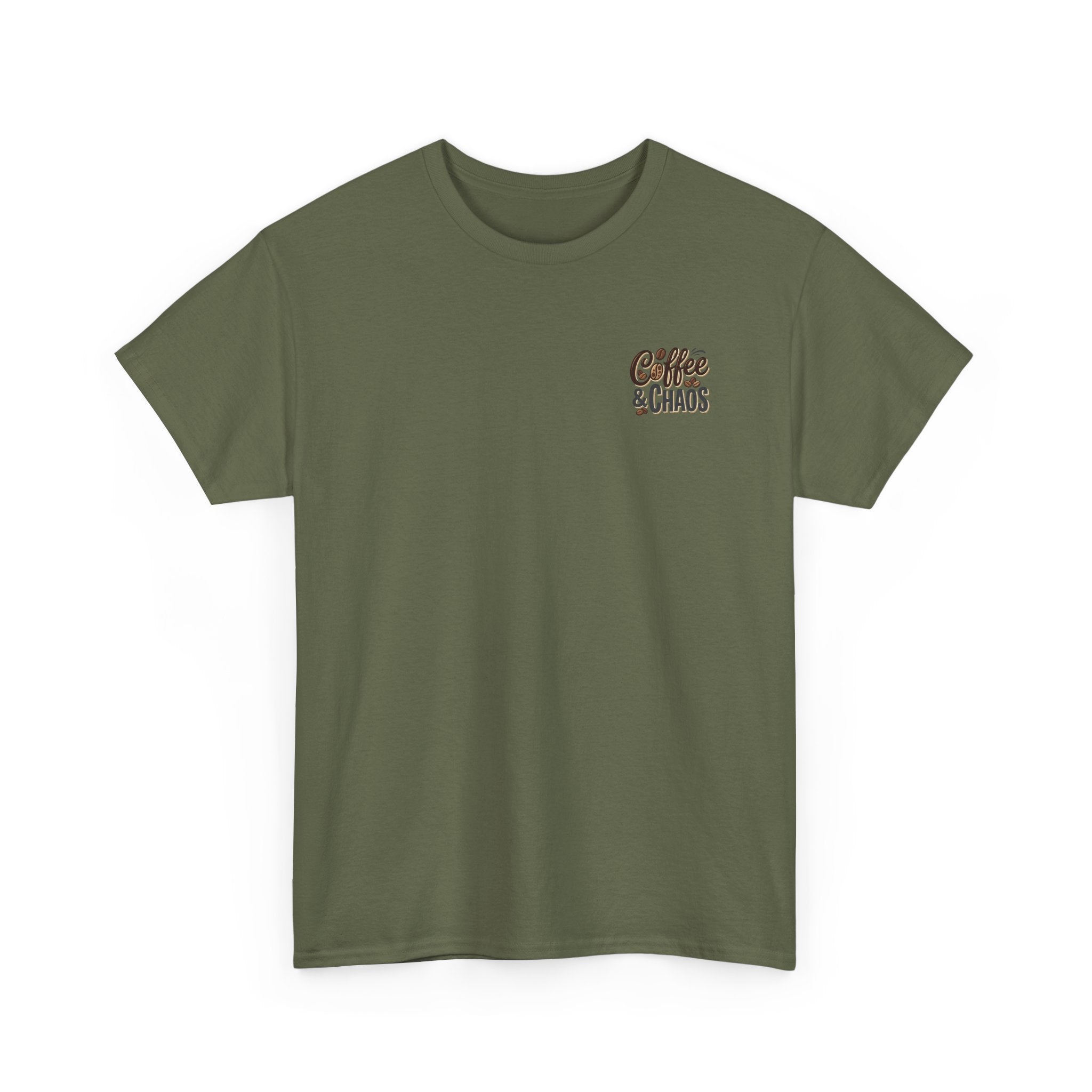 Coffee & Cocktails Tee — “Today Calls for Morning Double Espresso Lattes & Evening Espresso Martinis” Graphic T-Shirt