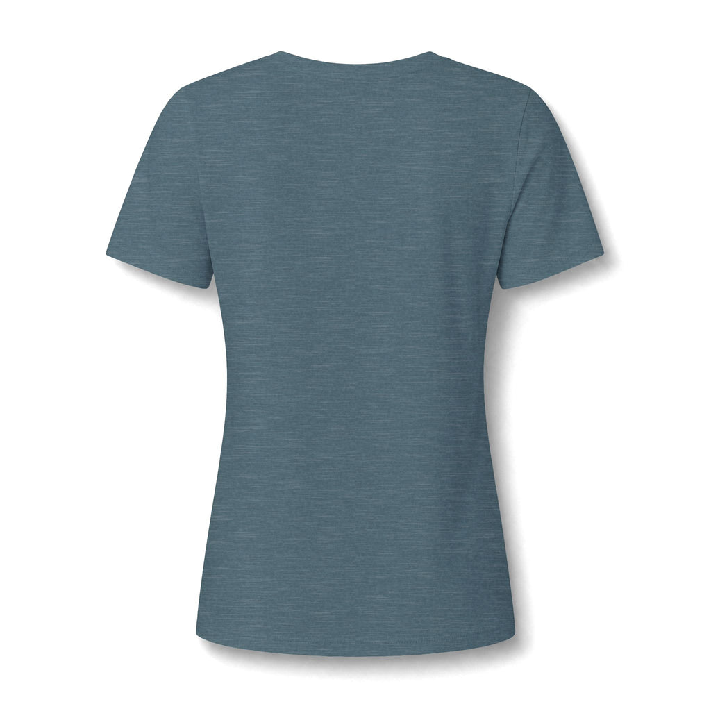 She Builds Empires Coffee Tee — "One Cup at a Time" Women's V-Neck