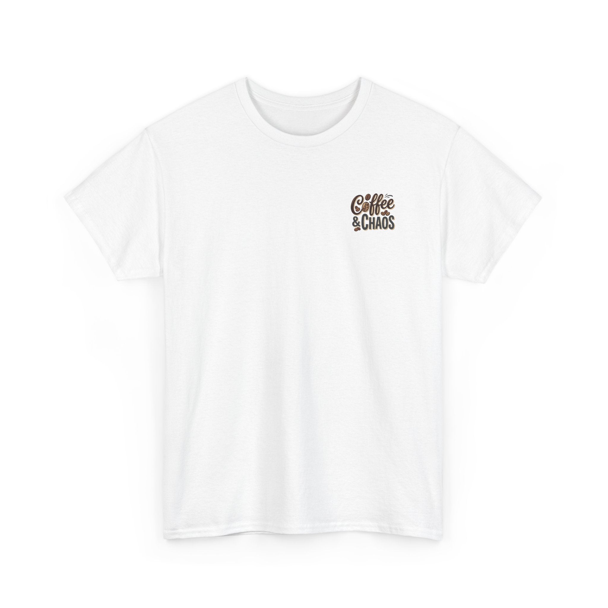 Coffee & Cocktails Tee — “Today Calls for Morning Double Espresso Lattes & Evening Espresso Martinis” Graphic T-Shirt
