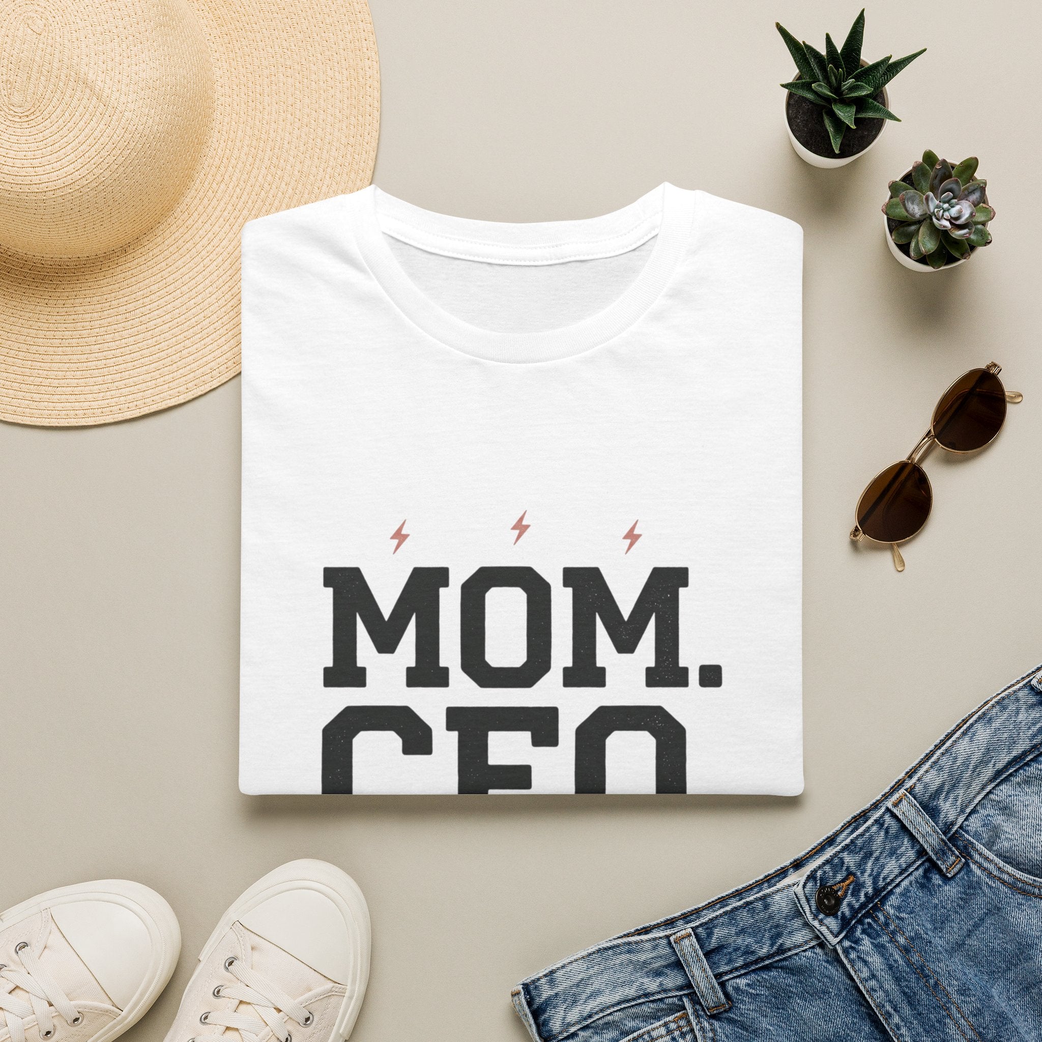Mom. CEO. Everything. T-Shirt — Funny Mom Life Graphic Tee