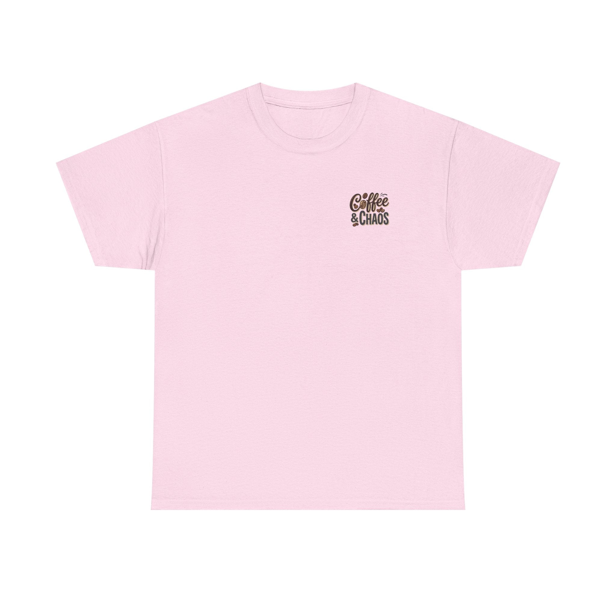 Coffee & Cocktails Tee — “Today Calls for Morning Double Espresso Lattes & Evening Espresso Martinis” Graphic T-Shirt