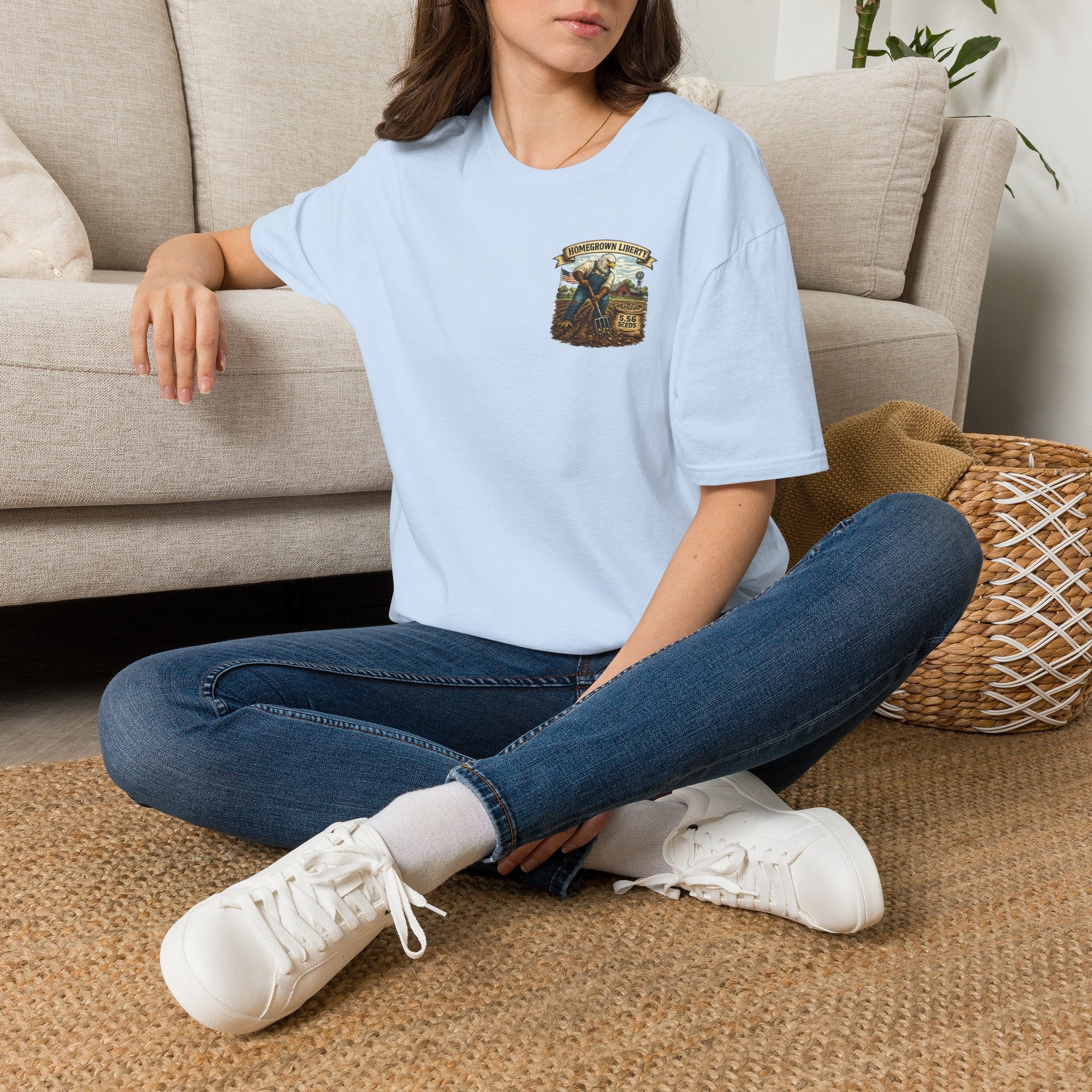 T-Shirt — Homegrown Liberty Farm Graphic Tee