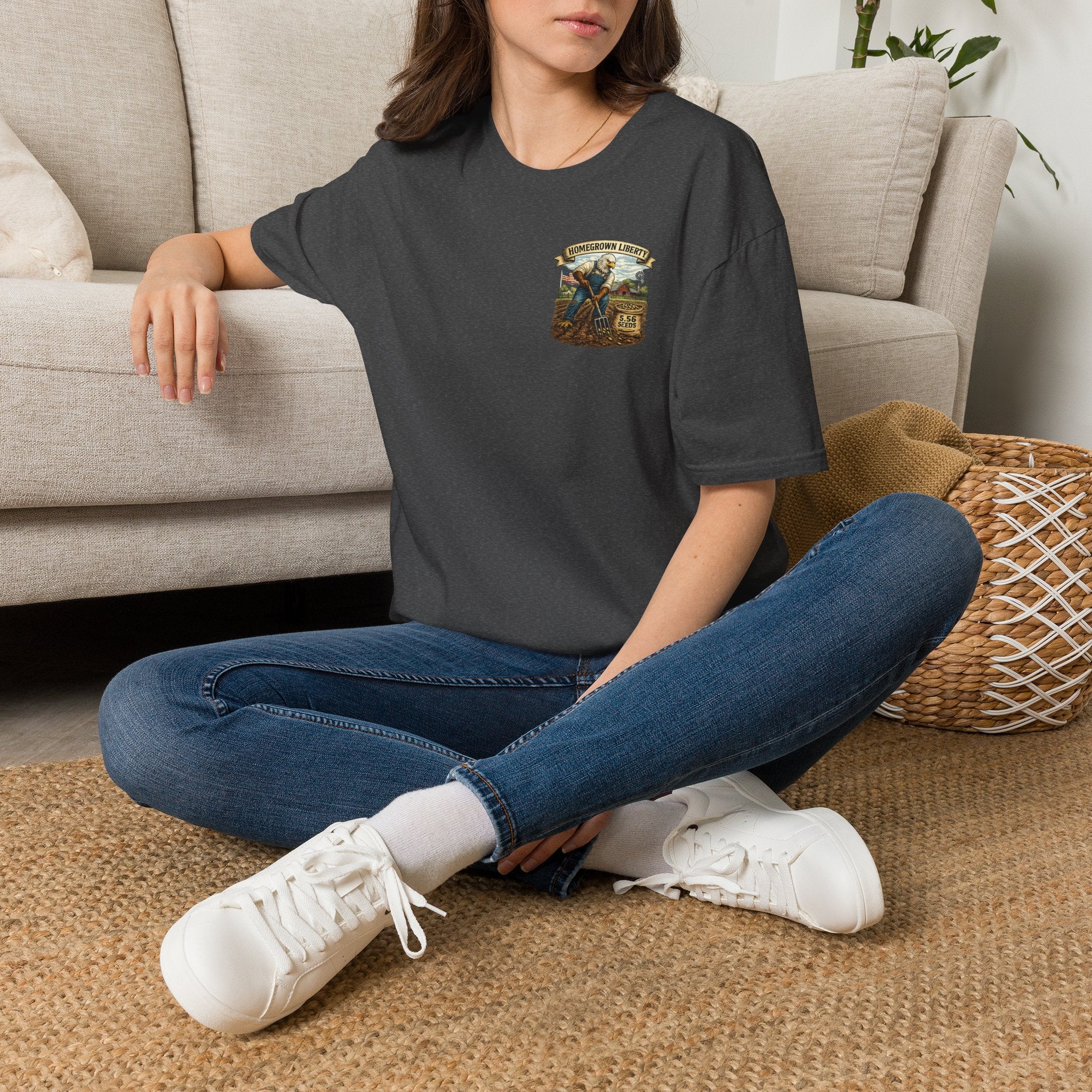 T-Shirt — Homegrown Liberty Farm Graphic Tee