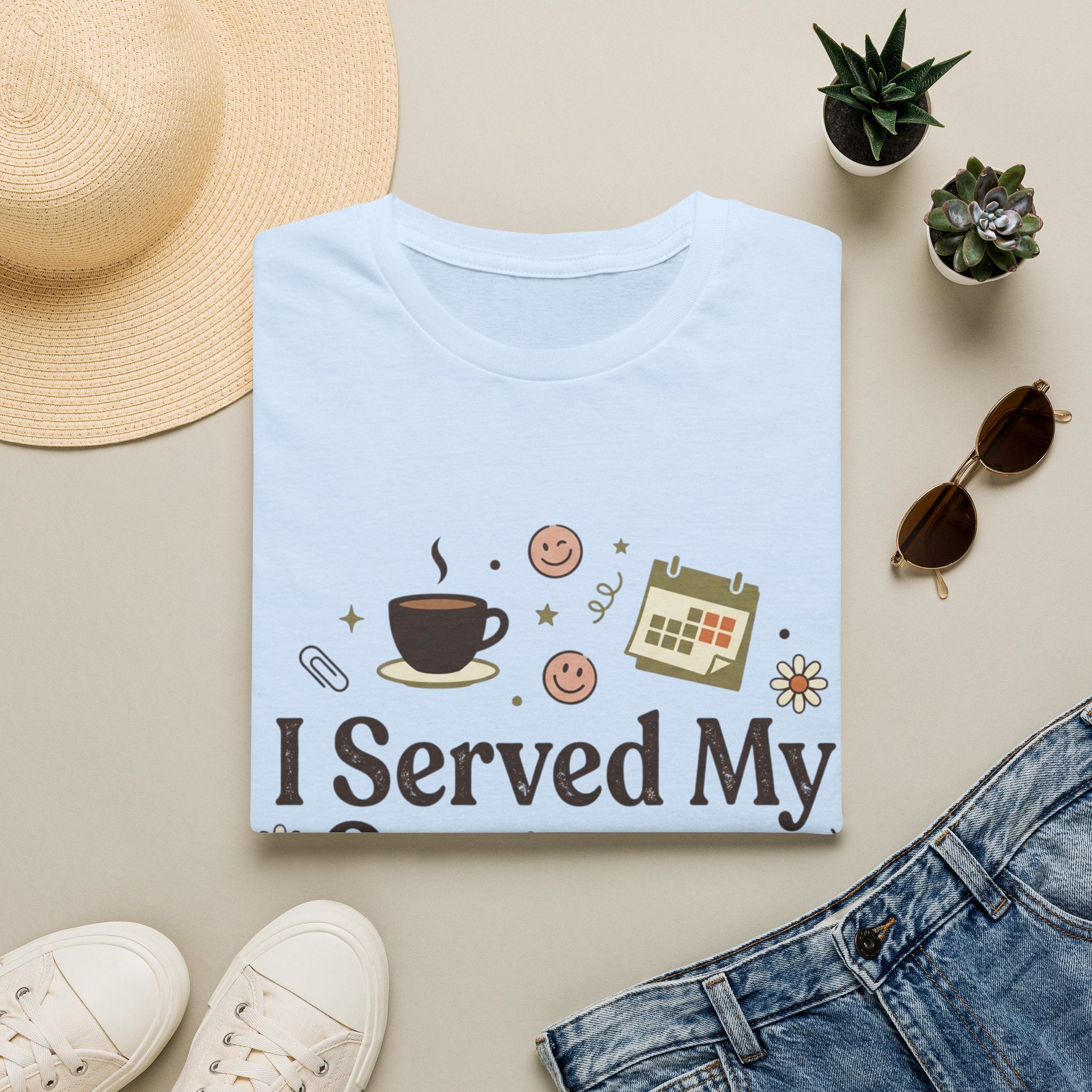 I Served My Sentence T-Shirt — Funny Summer Break 2026 Graduation Tee