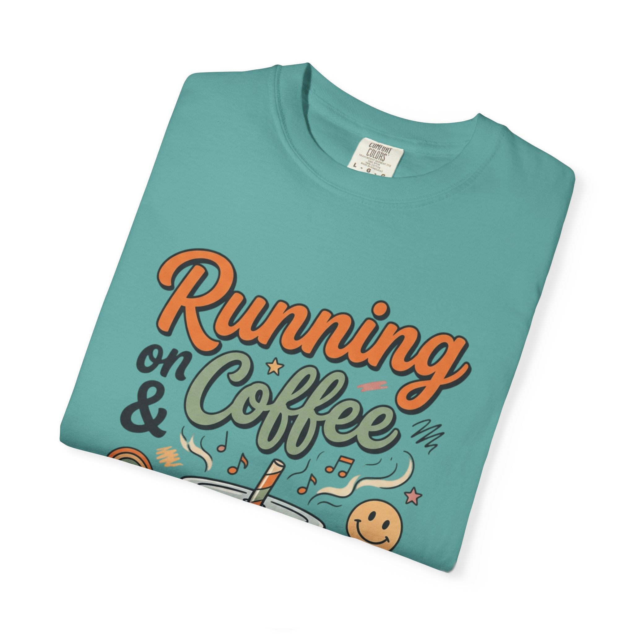 Running on Coffee & Kiddie Beats T-Shirt