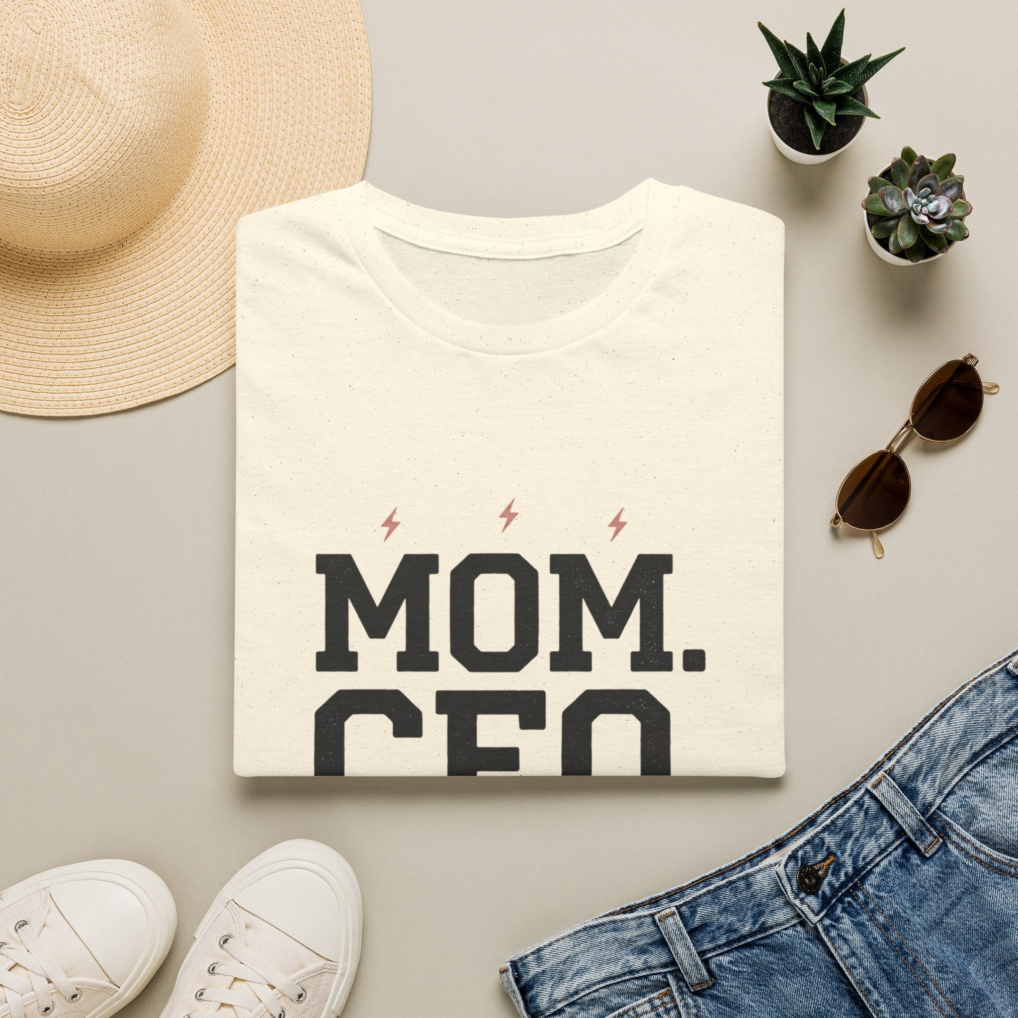 Mom. CEO. Everything. T-Shirt — Funny Mom Life Graphic Tee