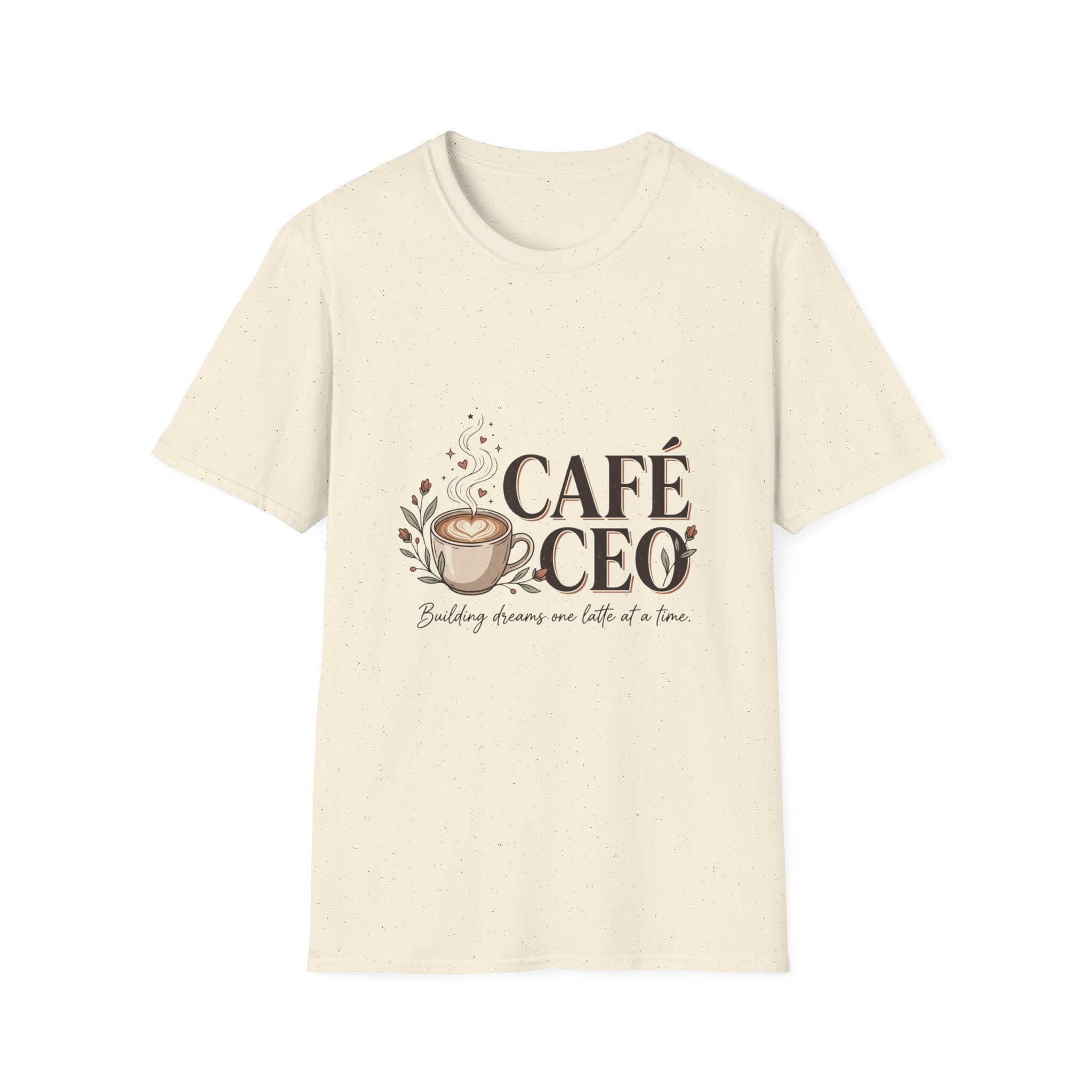 Café CEO T-Shirt — Coffee Lover Entrepreneur Tee