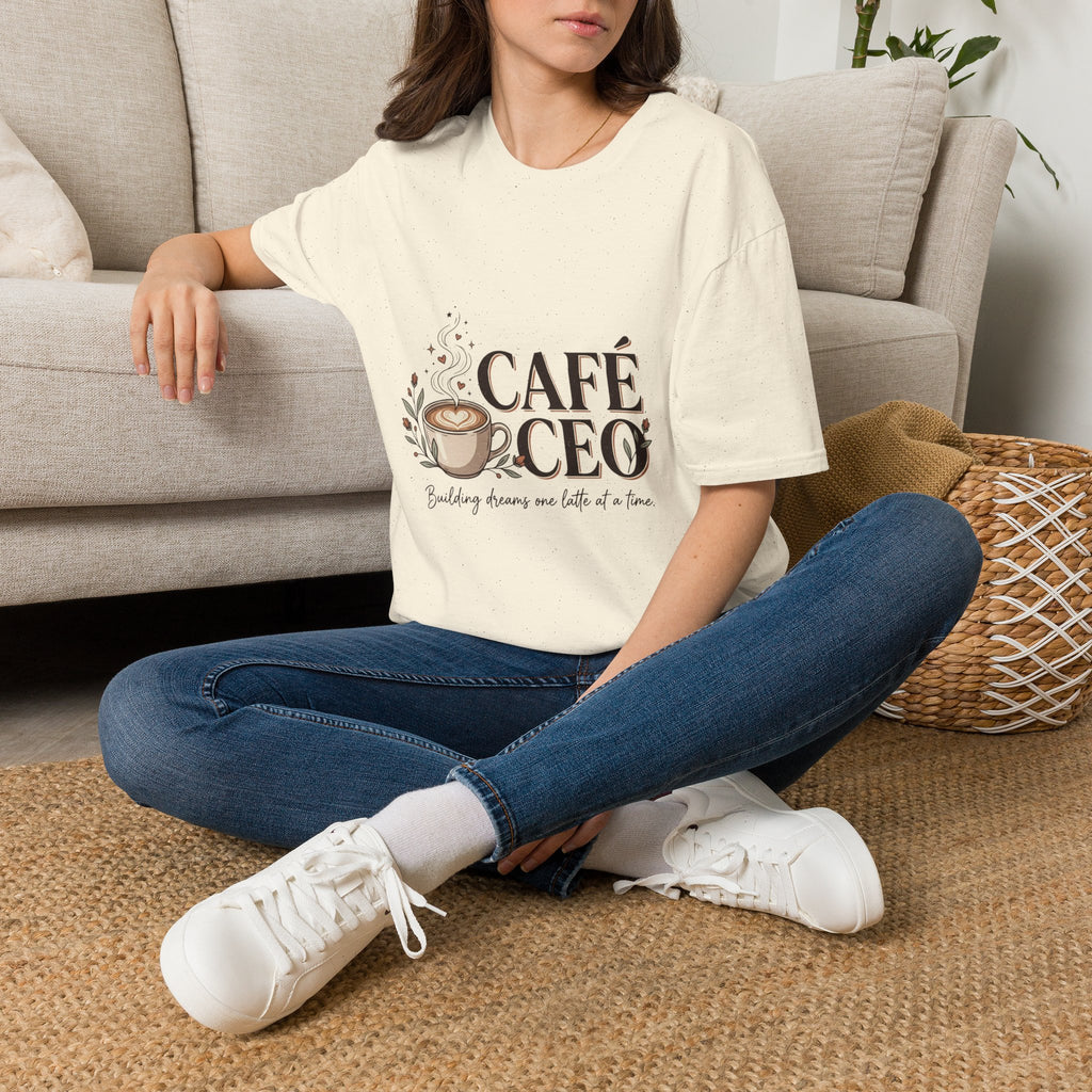 Café CEO T-Shirt — Coffee Lover Entrepreneur Tee